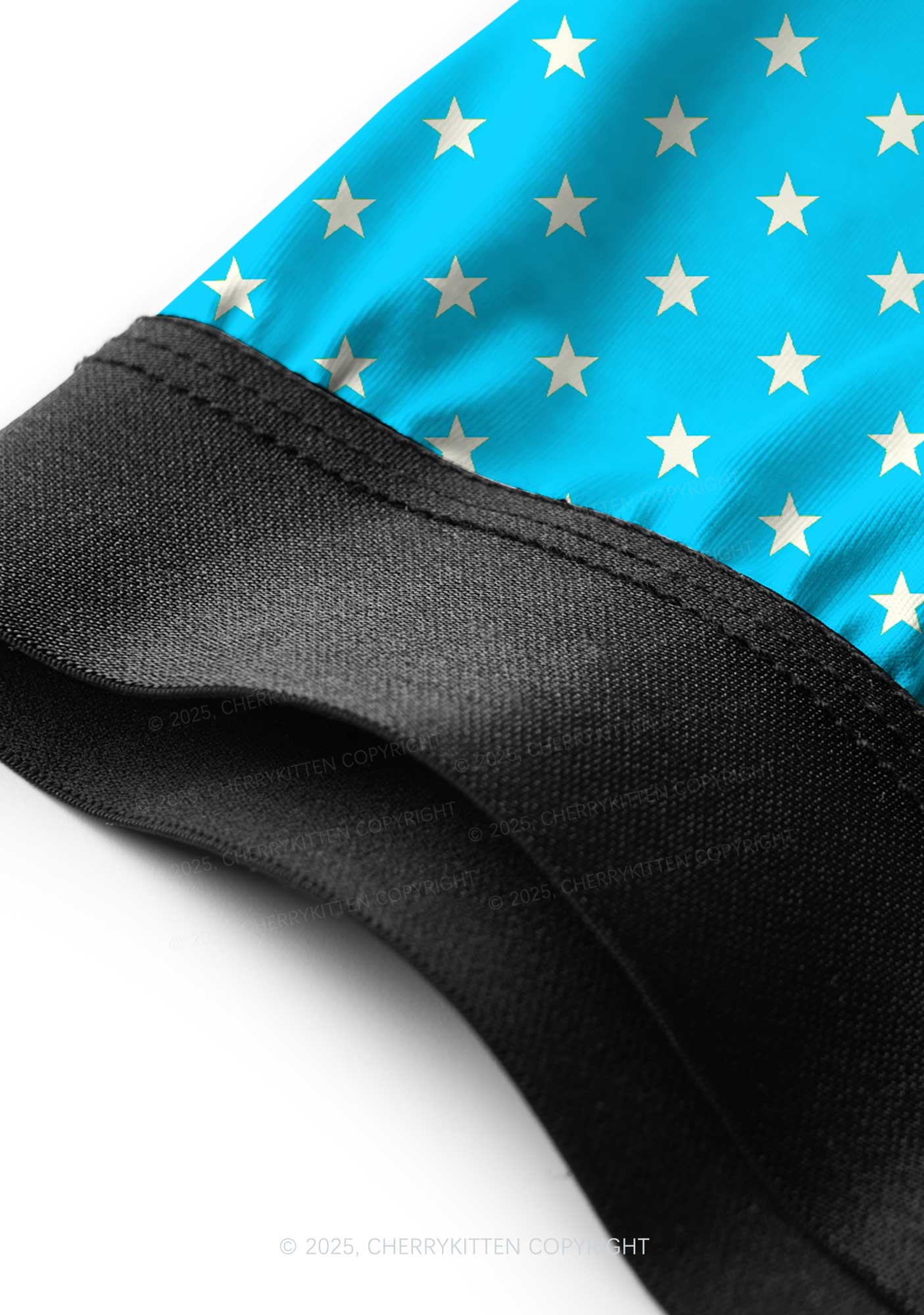 Blue Star Y2K Print Men Boxer Briefs Cherrykitten - Image 5