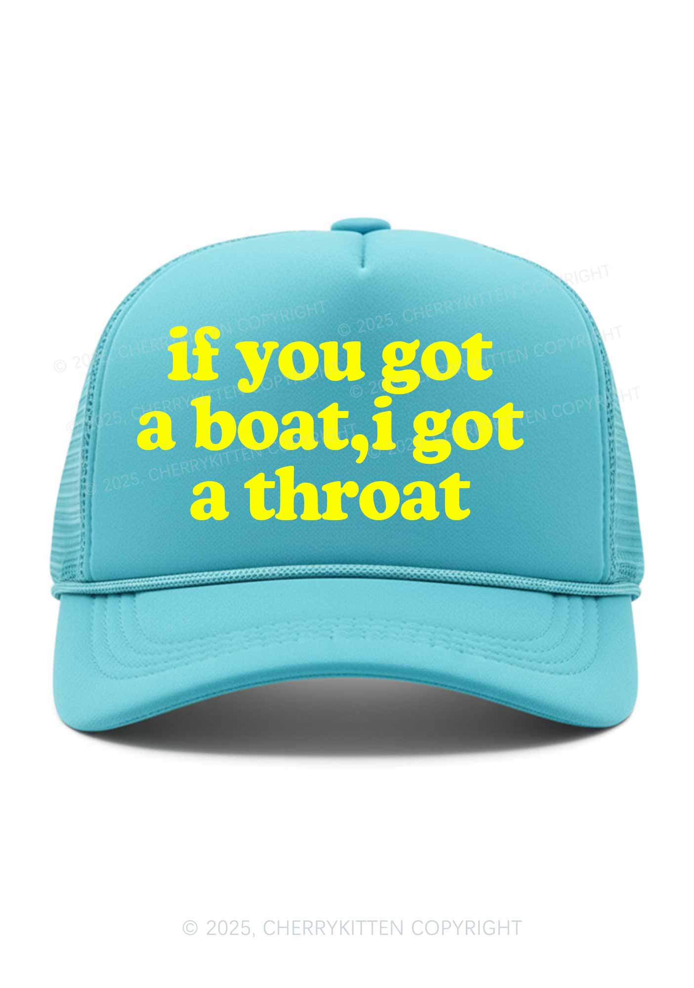 Boat And Throat Y2K Trucker Hat Cherrykitten - Image 5
