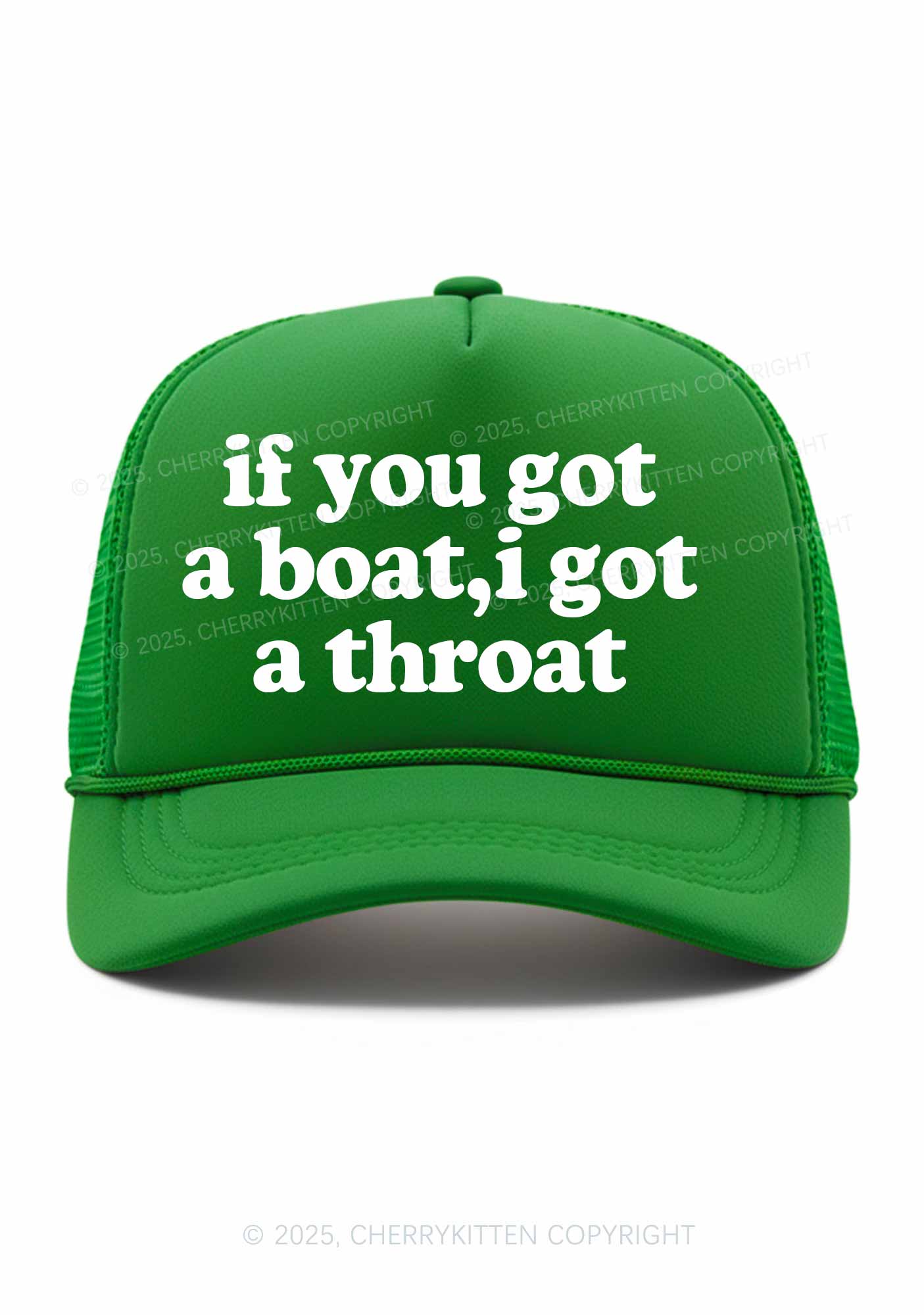 Boat And Throat Y2K Trucker Hat Cherrykitten - Image 6