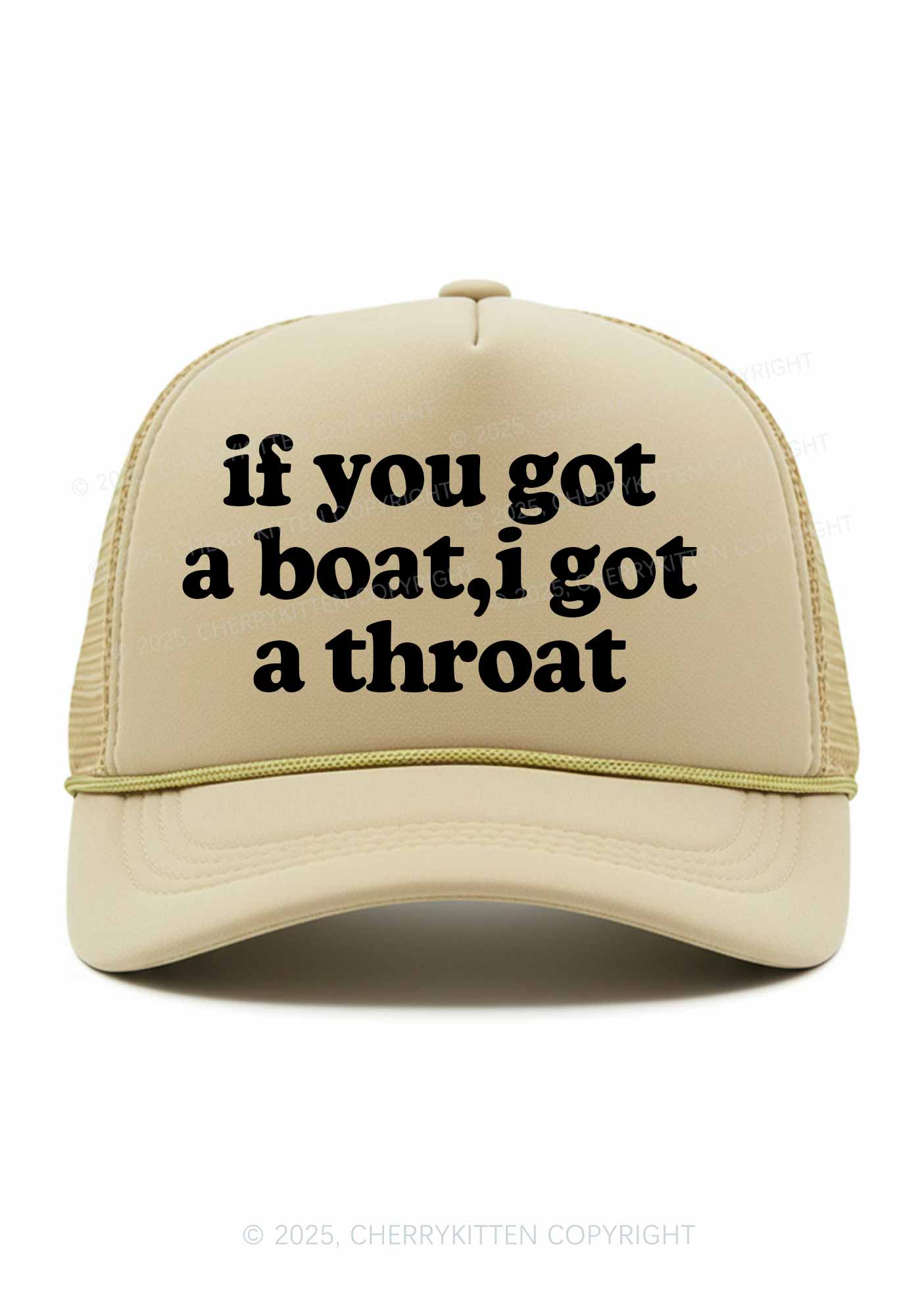 Boat And Throat Y2K Trucker Hat Cherrykitten - Image 7