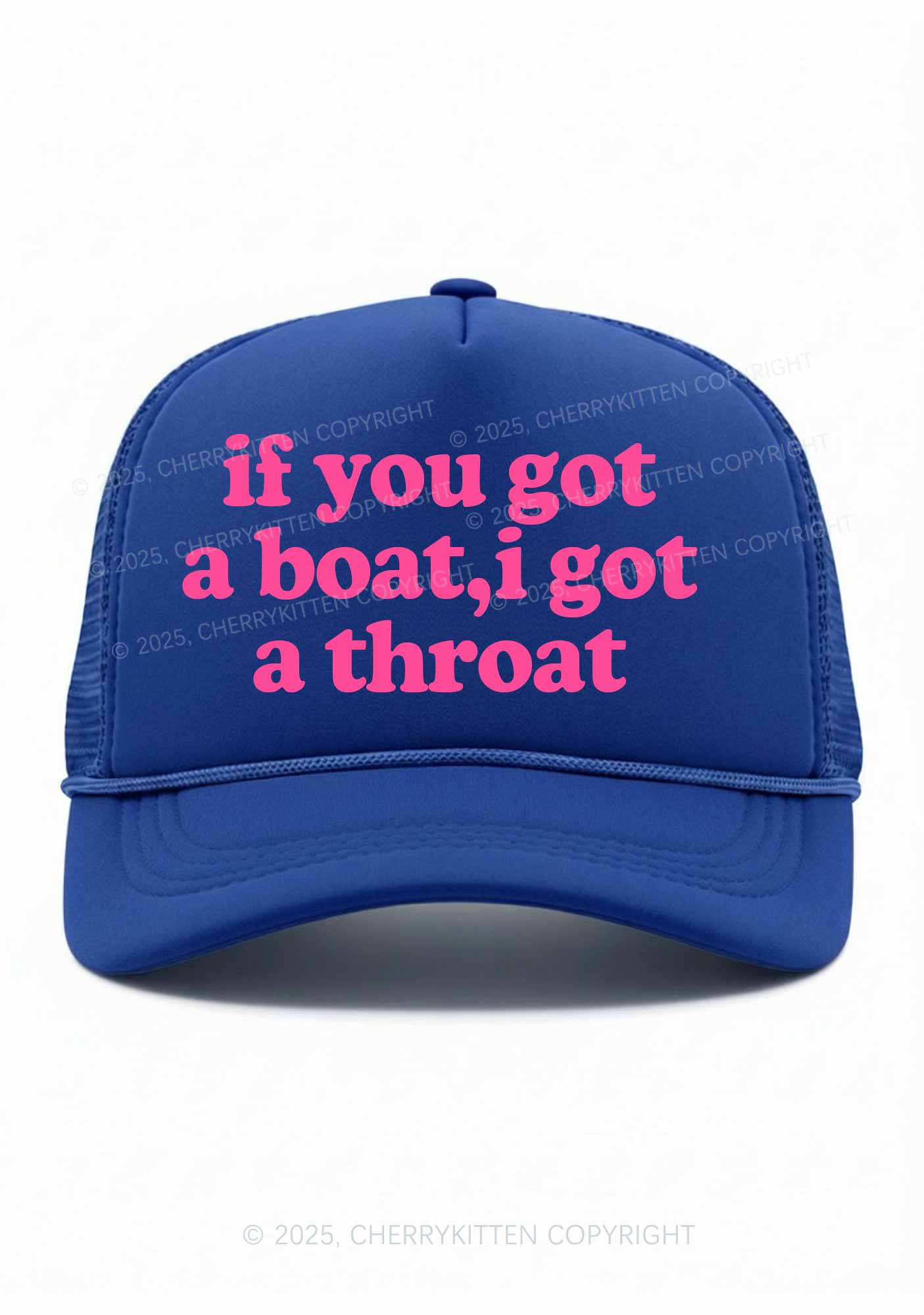 Boat And Throat Y2K Trucker Hat Cherrykitten - Image 9
