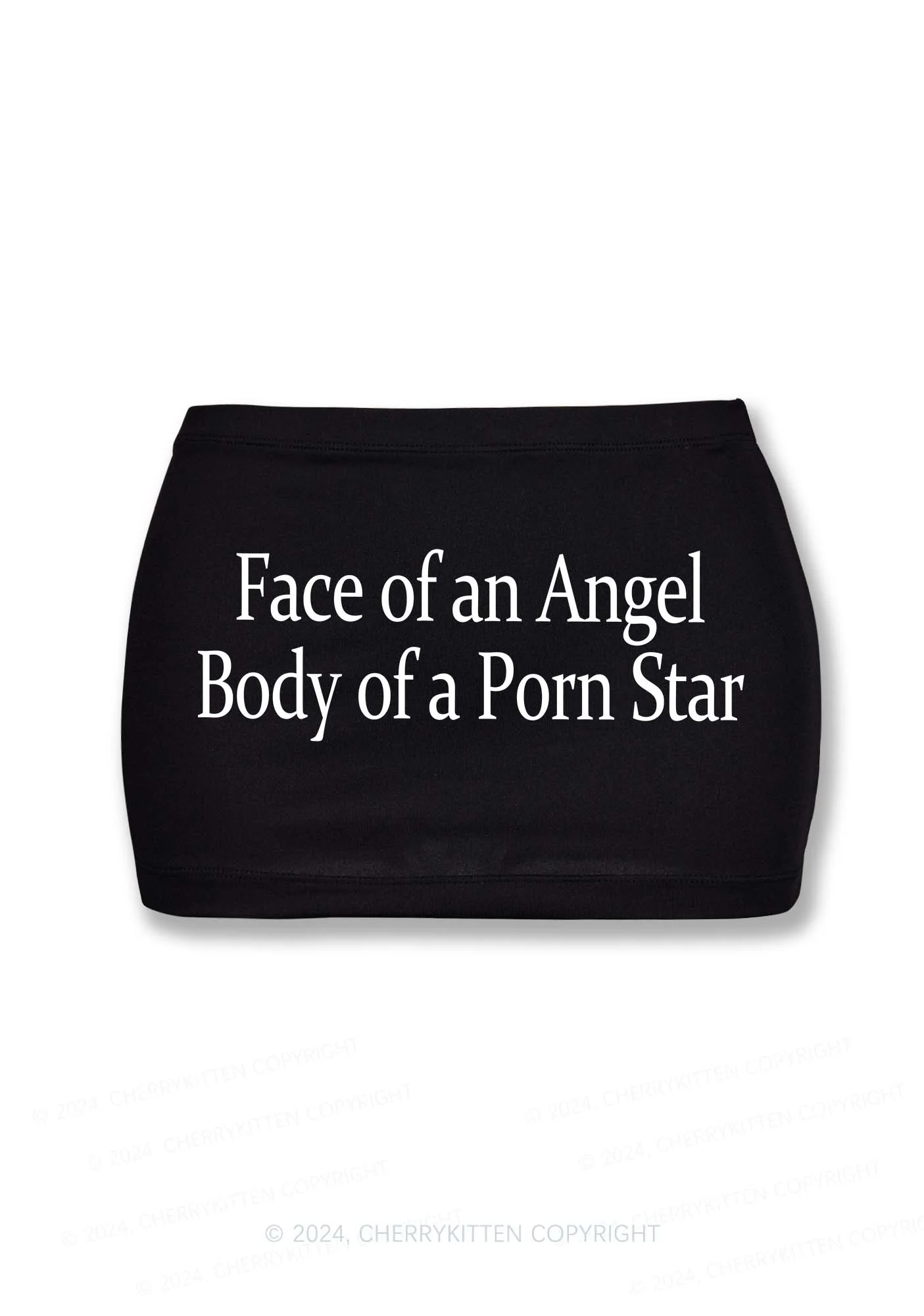 Body Of A Pxrn Star Y2K Mini Hip Skirt Cherrykitten - Image 2