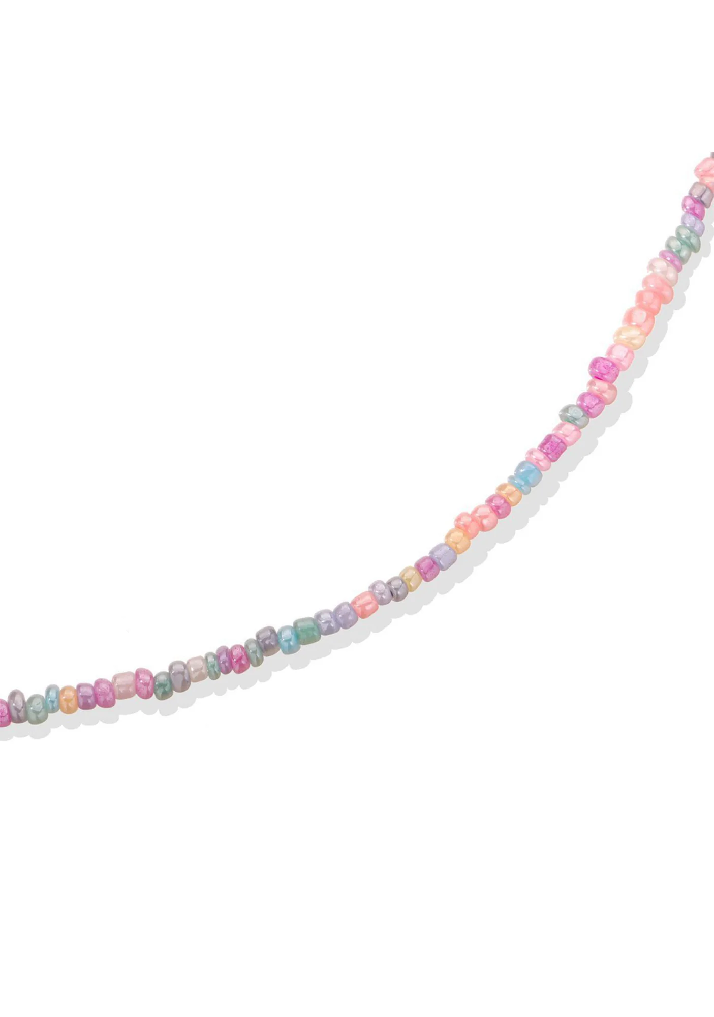 Bohemian Colorful Rice Beads Y2K Necklace Cherrykitten - Image 3