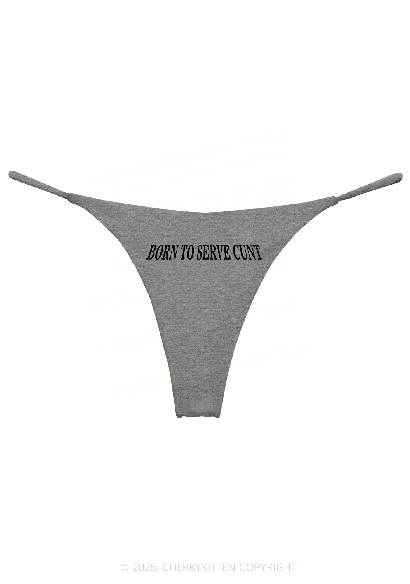 Born To Serve Cxxt Y2K Bikini String Thong Cherrykitten - Image 9