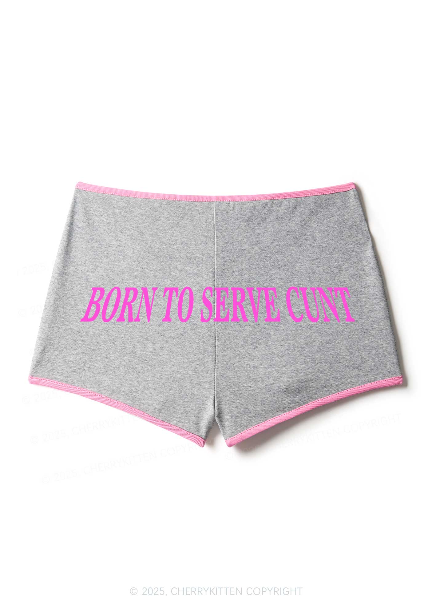 Born To Serve Cxxt Y2K Booty Shorts Cherrykitten - Image 6