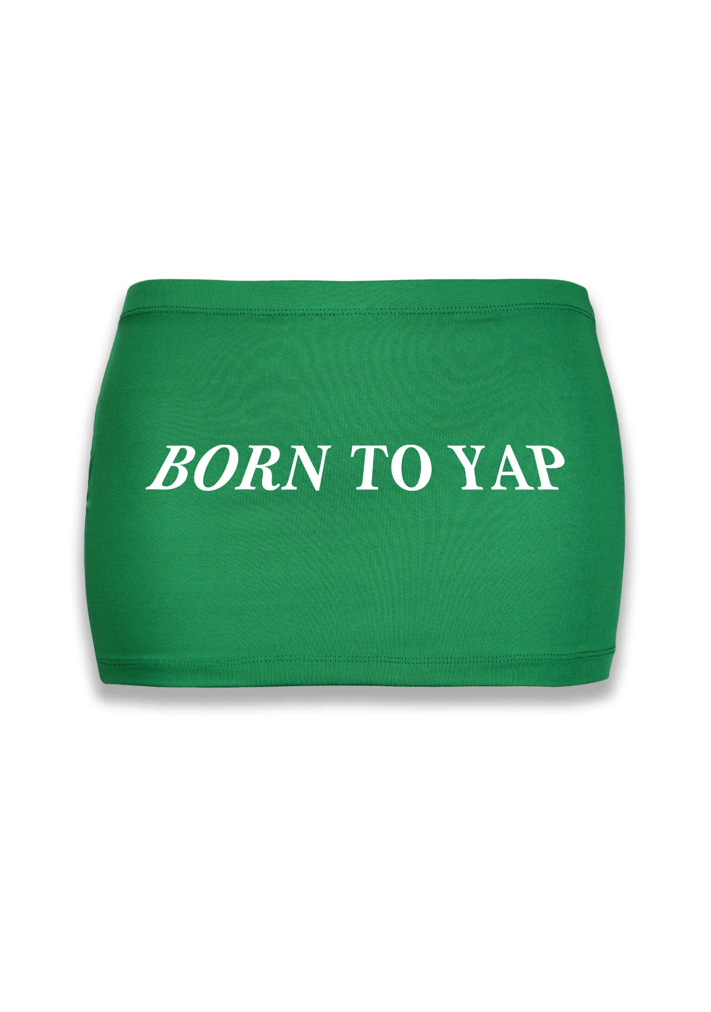 Born To Yap Y2K Mini Hip Skirt Cherrykitten - Image 5