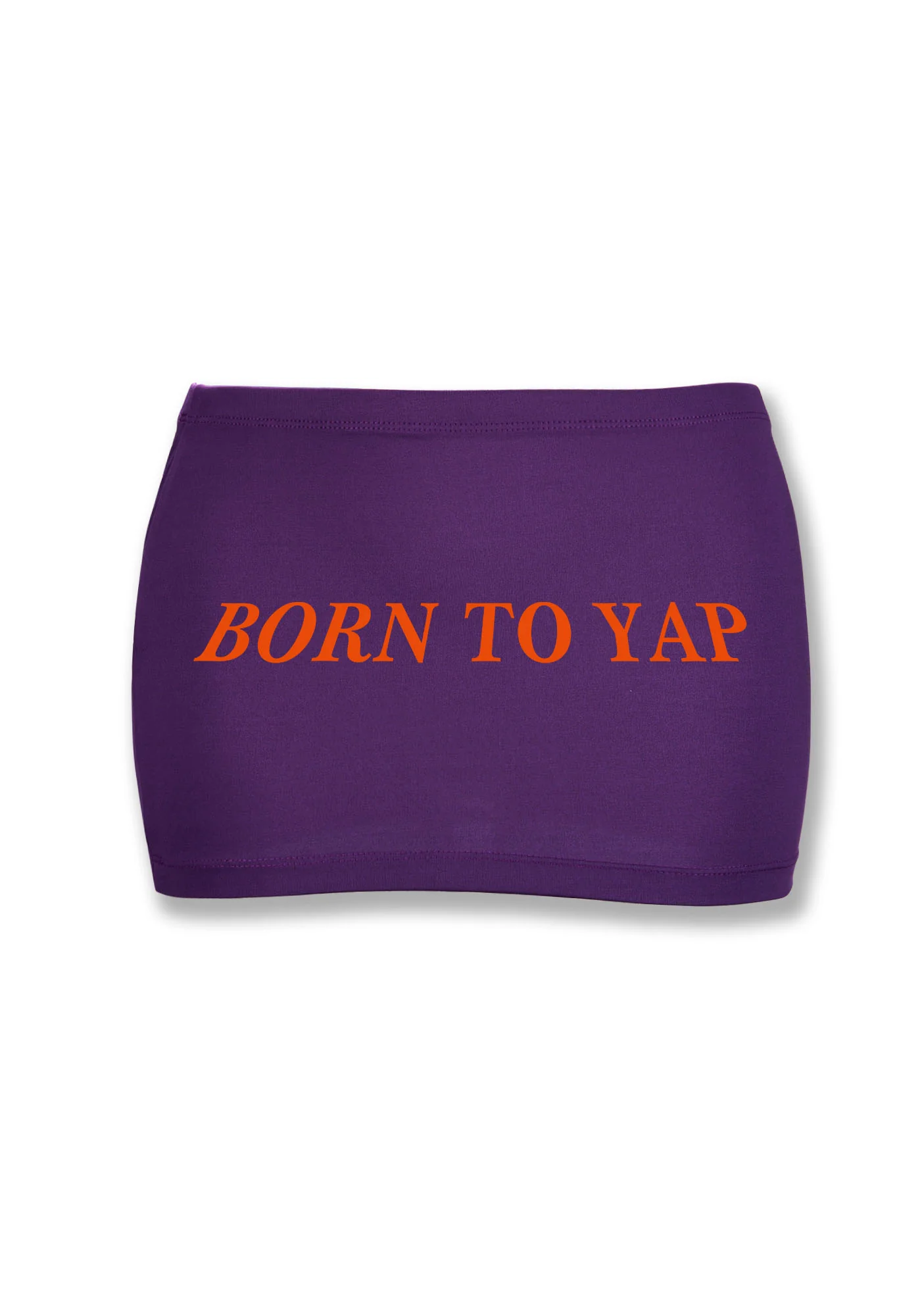 Born To Yap Y2K Mini Hip Skirt Cherrykitten - Image 6