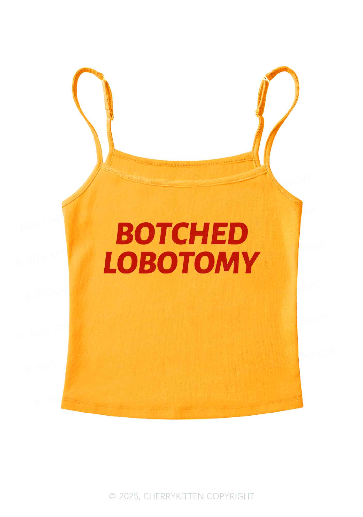 Botched Lobotomy Y2K Spaghetti Strap Cami Cherrykitten - Image 5