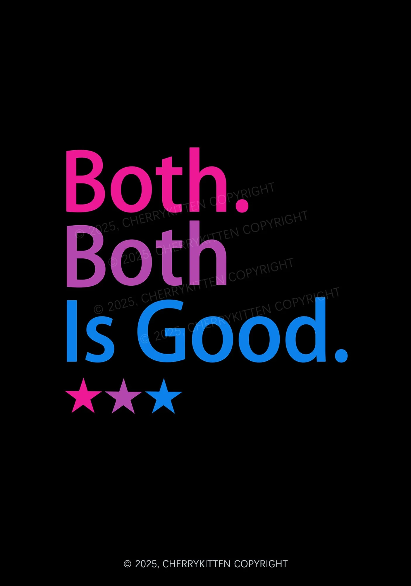 Both Is Good Pride 1Pc Y2K Pin Badge Cherrykitten - Image 2