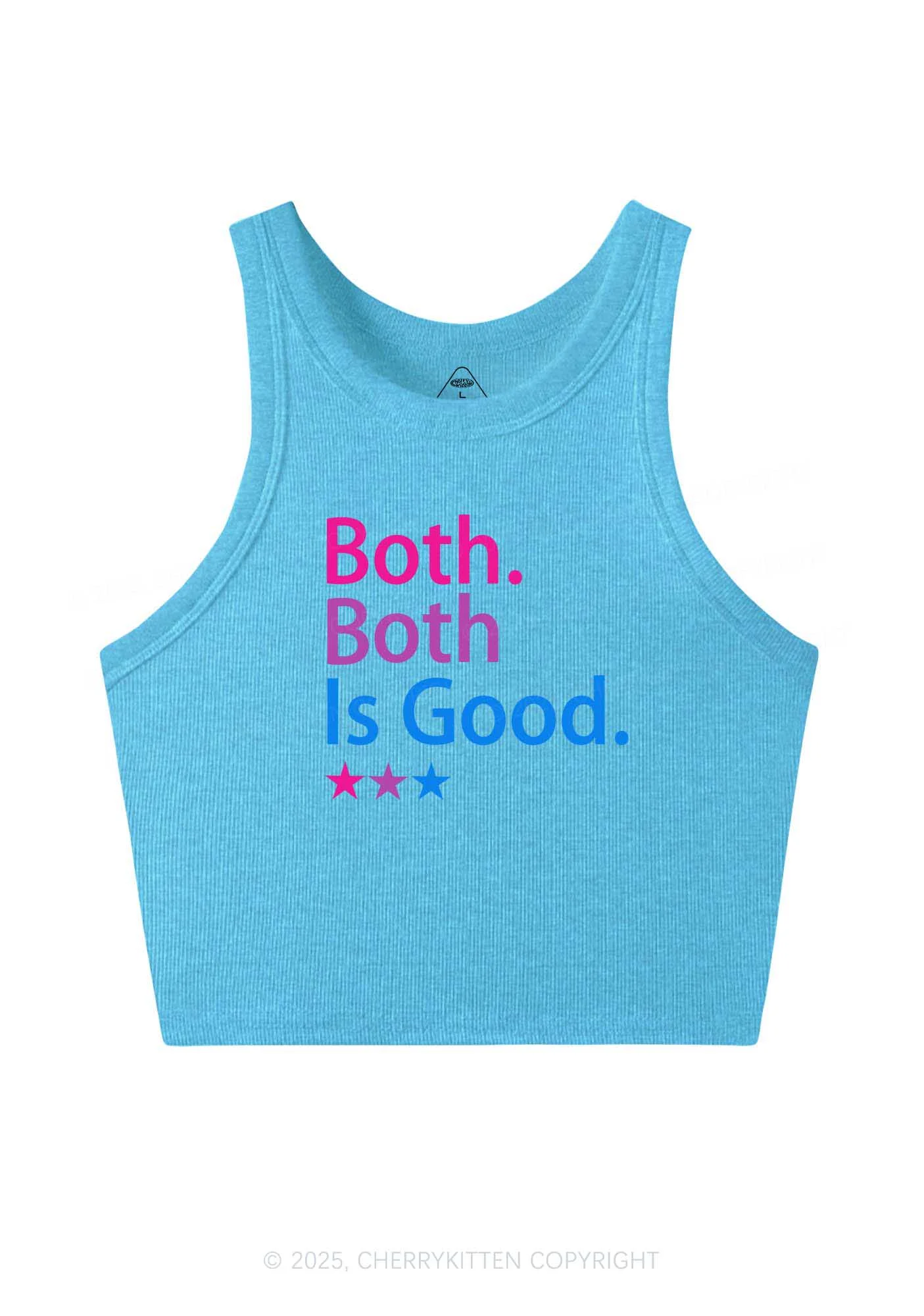 Both Is Good Pride Y2K Crop Tank Top Cherrykitten - Image 5