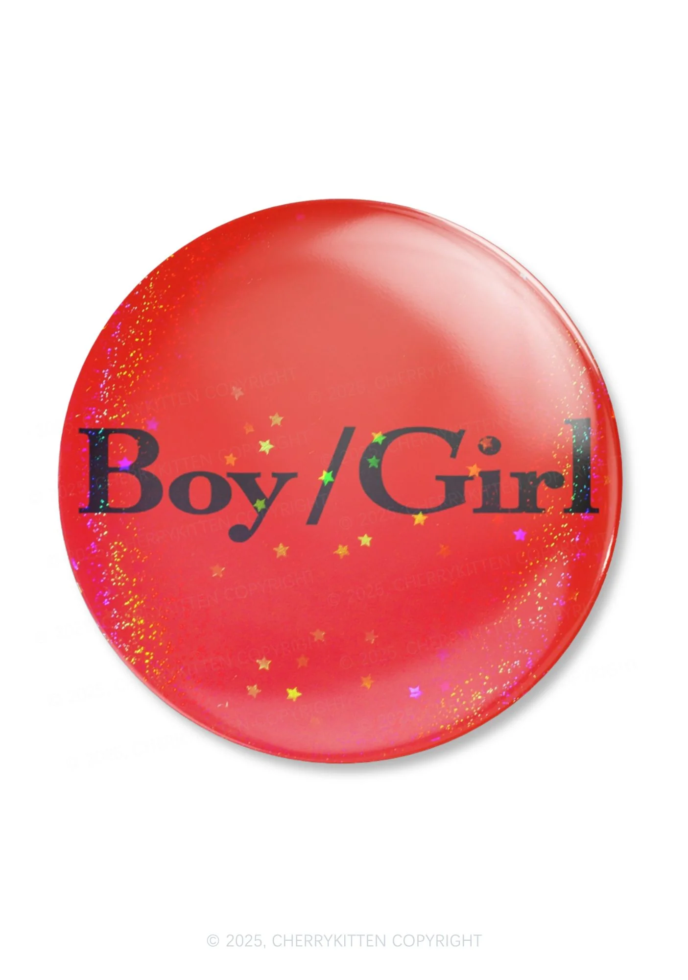 Boy Or Girl Pride 1Pc Y2K Pin Badge Cherrykitten - Image 2