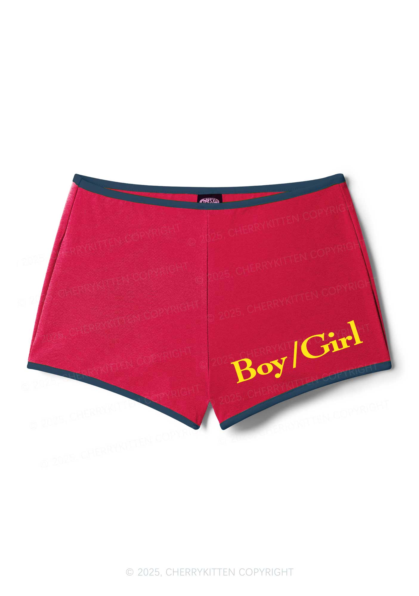 Boy Or Girl Pride Y2K Booty Shorts Cherrykitten - Image 3