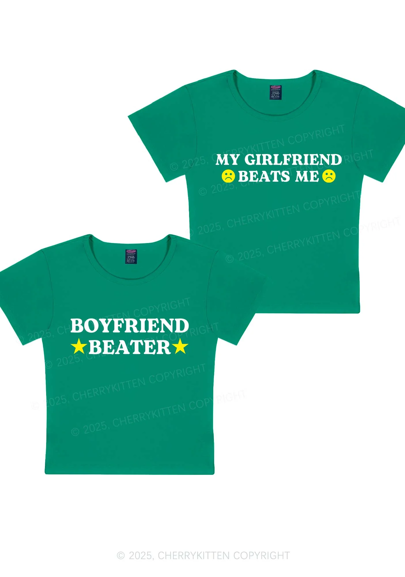 Boyfriend Beater Y2K Valentine's Day Baby Tee Cherrykitten - Image 10