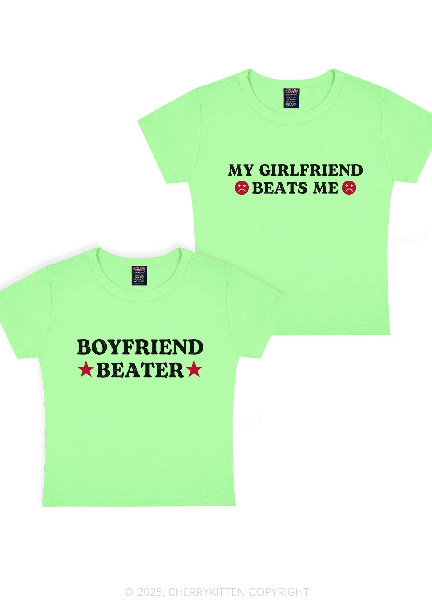 Boyfriend Beater Y2K Valentine's Day Baby Tee Cherrykitten - Image 12