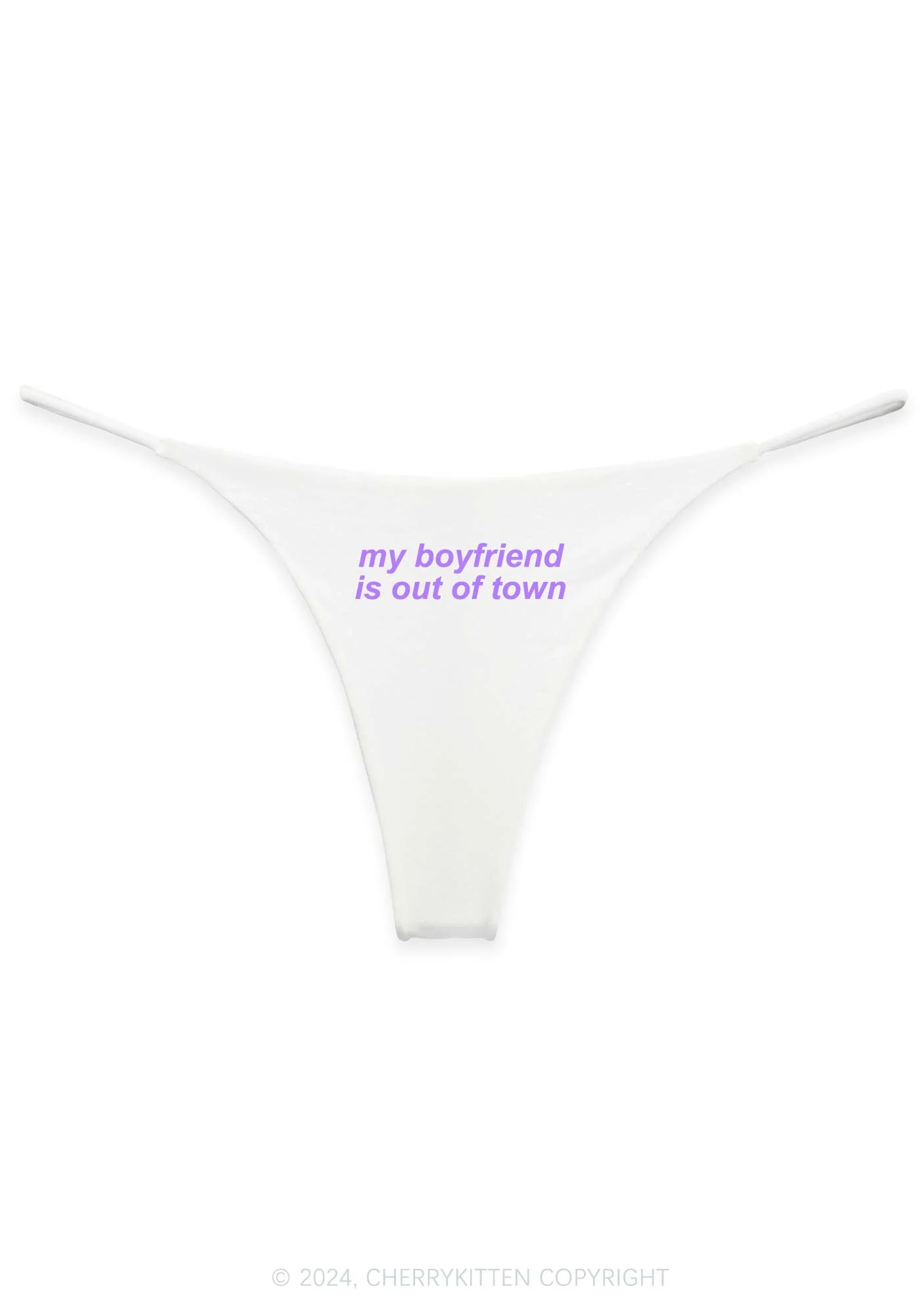 Boyfriend Out Of Town Y2K Bikini String Thong Cherrykitten - Image 3