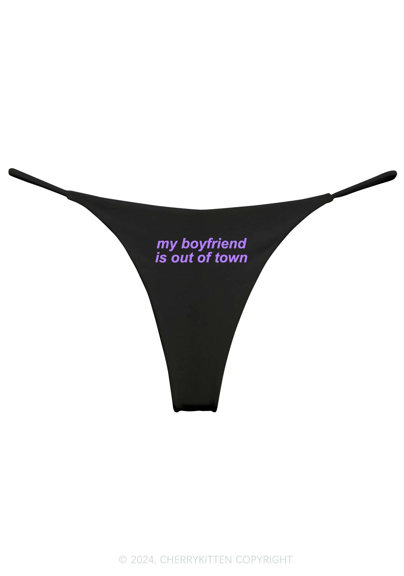 Boyfriend Out Of Town Y2K Bikini String Thong Cherrykitten - Image 5