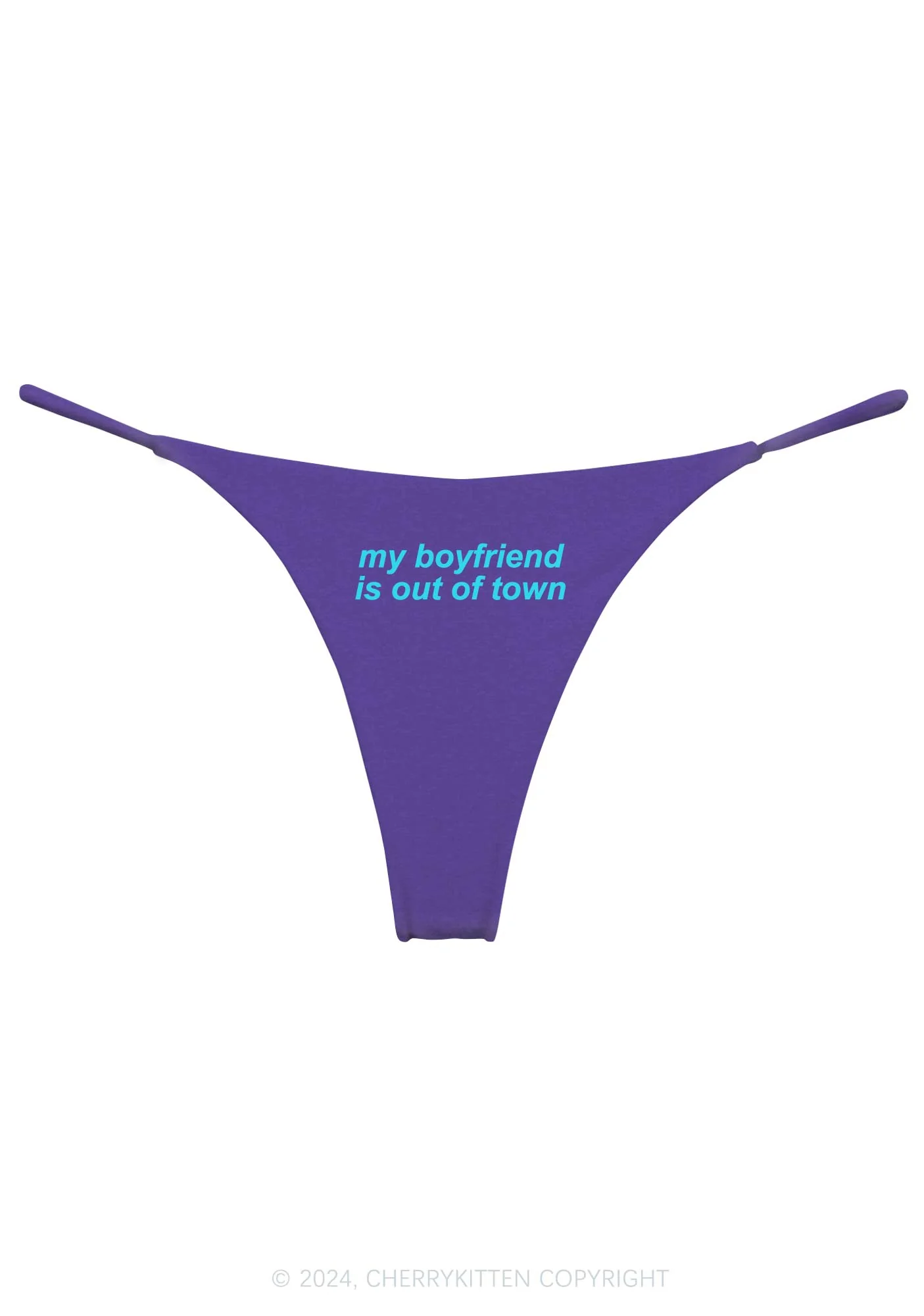 Boyfriend Out Of Town Y2K Bikini String Thong Cherrykitten - Image 7