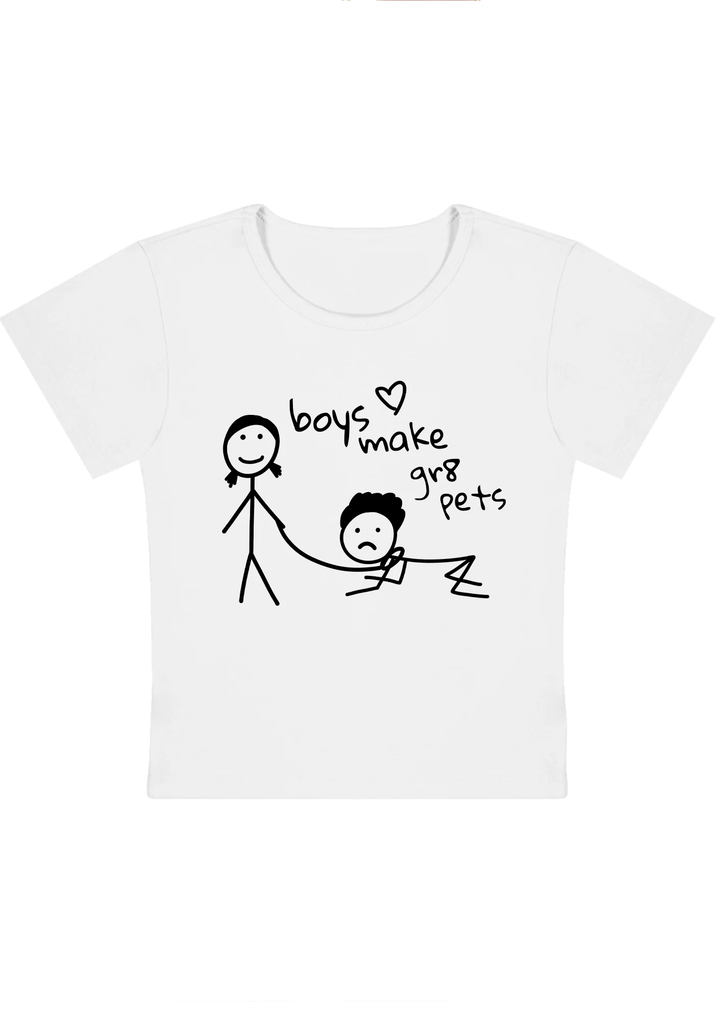 Boys Make Gr8 Pets Y2K Baby Tee - Image 4