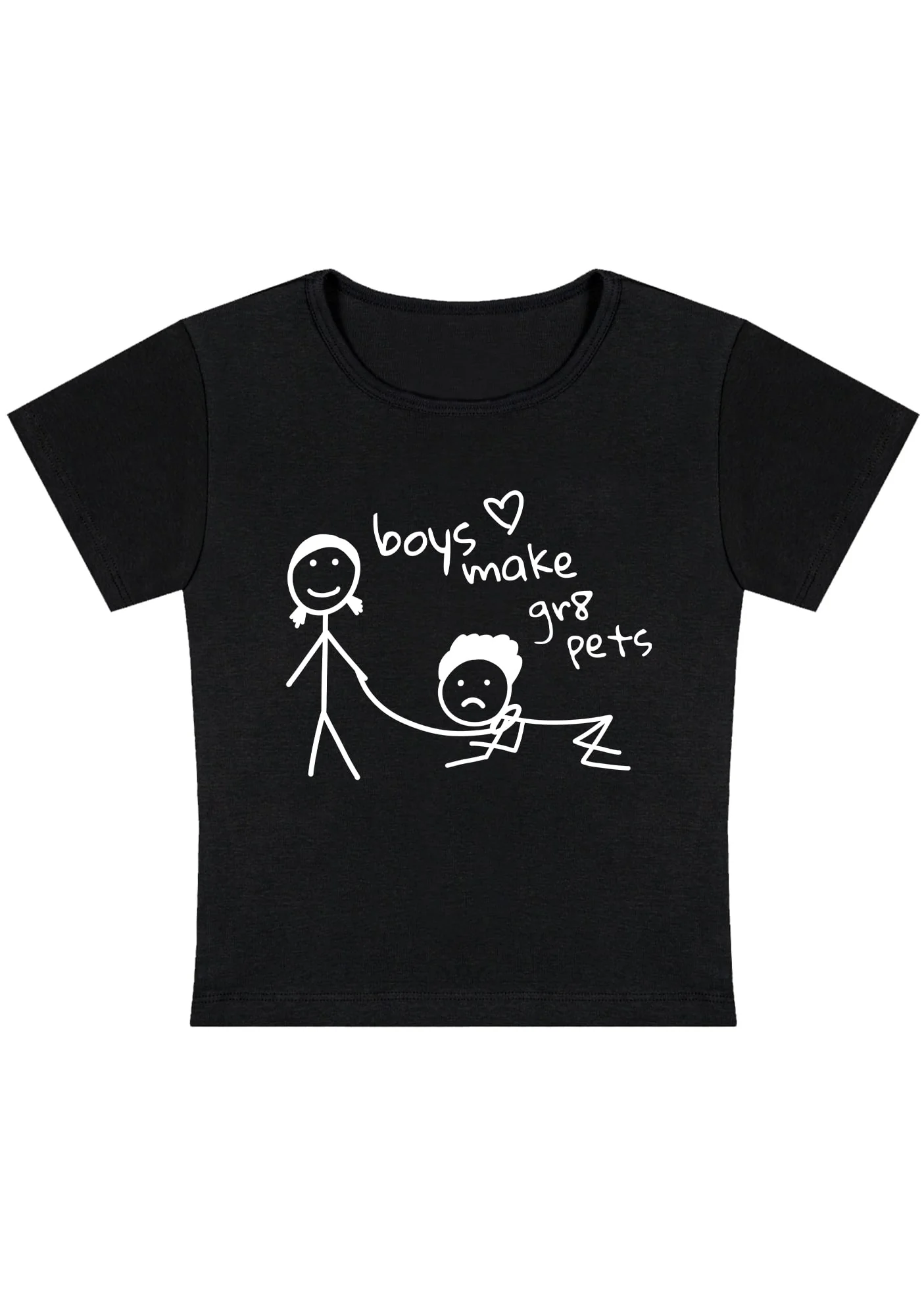 Boys Make Gr8 Pets Y2K Baby Tee - Image 5