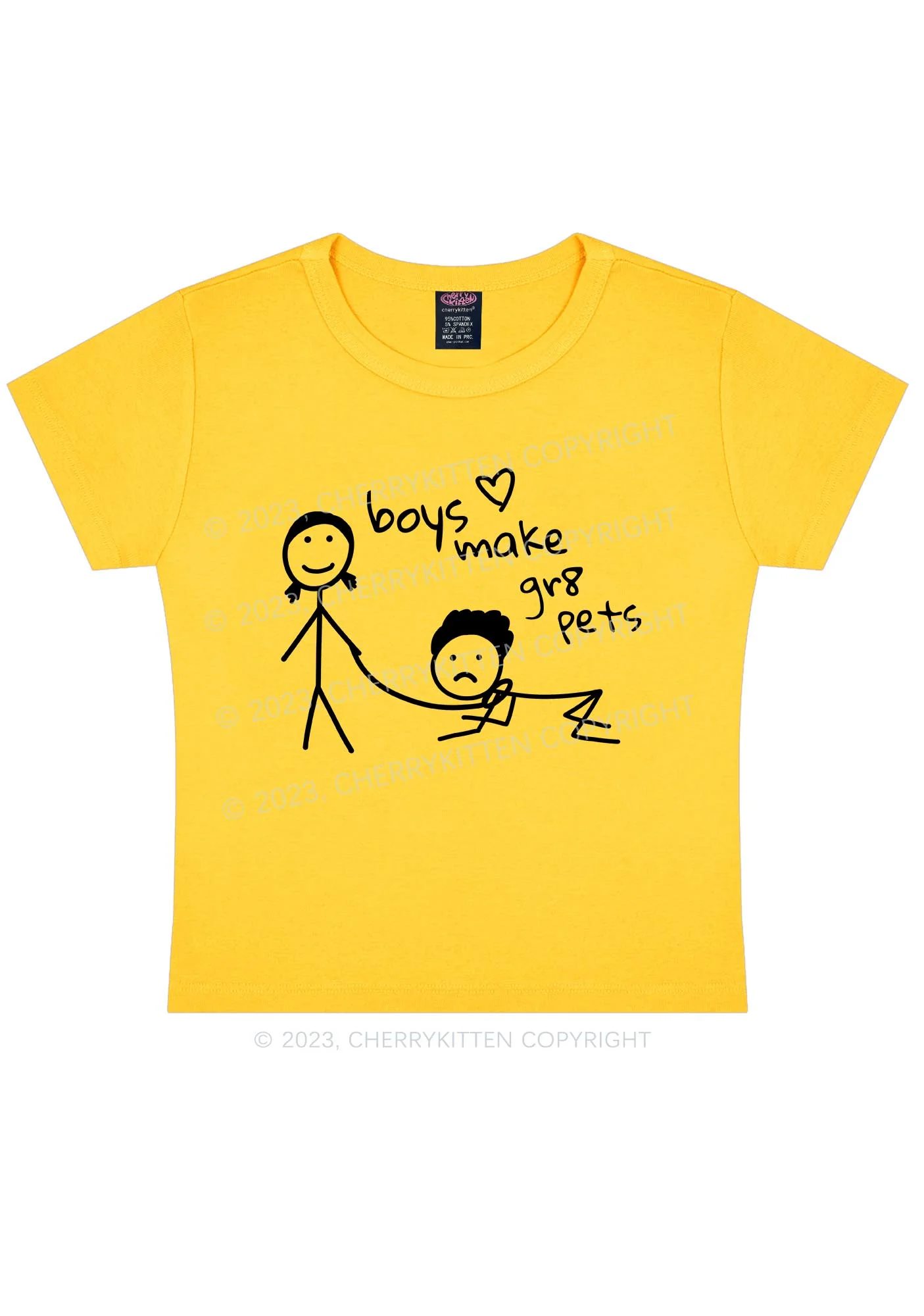 Boys Make Gr8 Pets Y2K Baby Tee - Image 7
