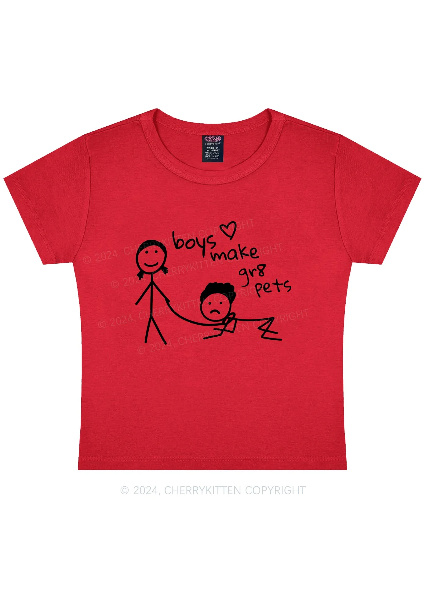 Boys Make Gr8 Pets Y2K Baby Tee - Image 8