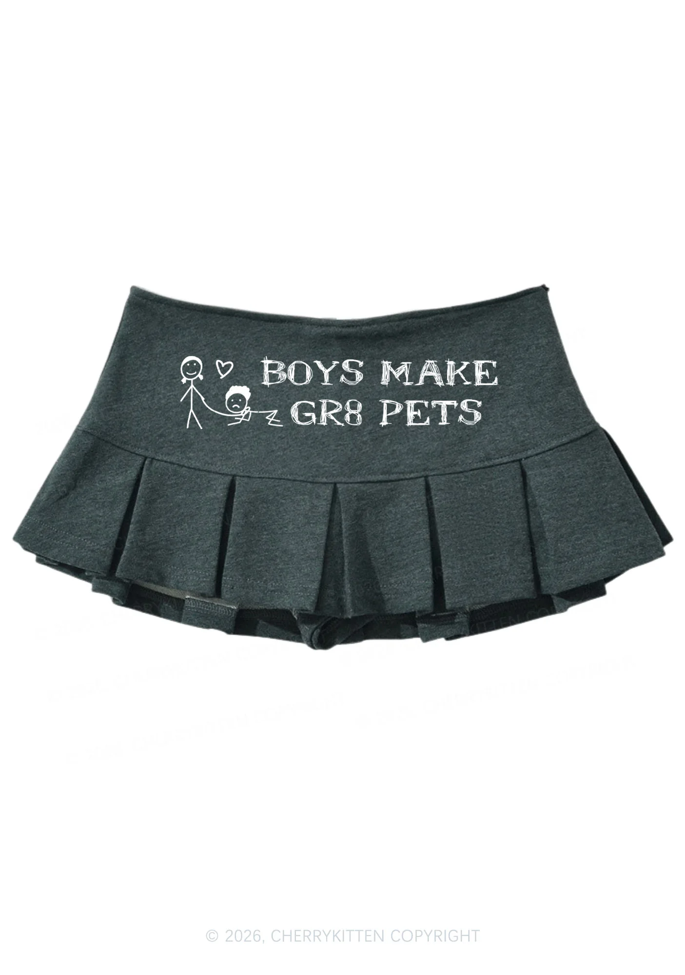 Boys Make Gr8 Pets Y2K Mini Pleated Skirts Cherrykitten - Image 6