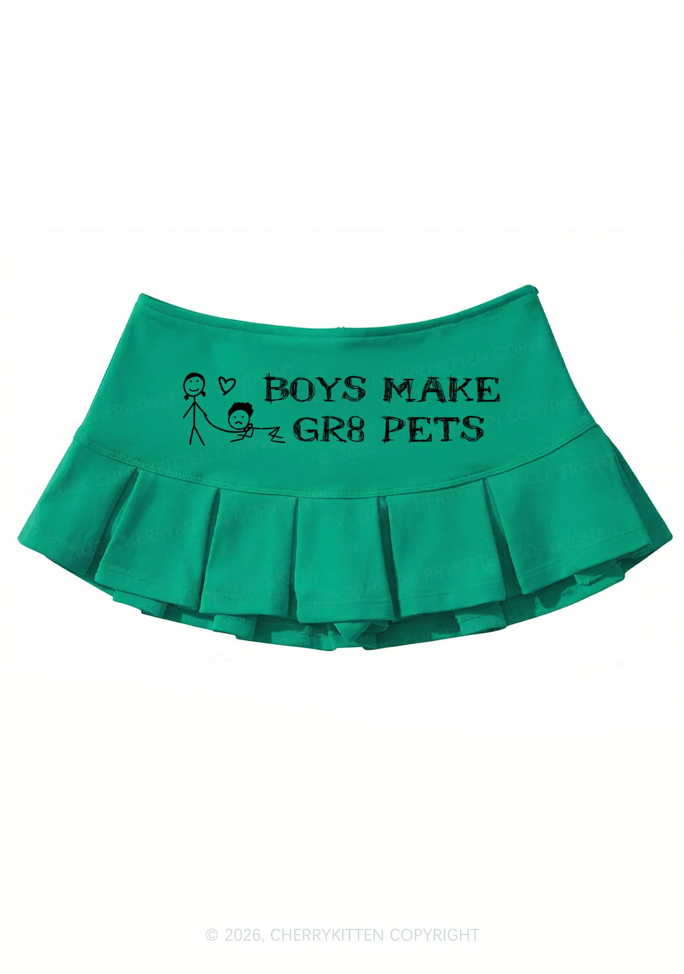 Boys Make Gr8 Pets Y2K Mini Pleated Skirts Cherrykitten - Image 7