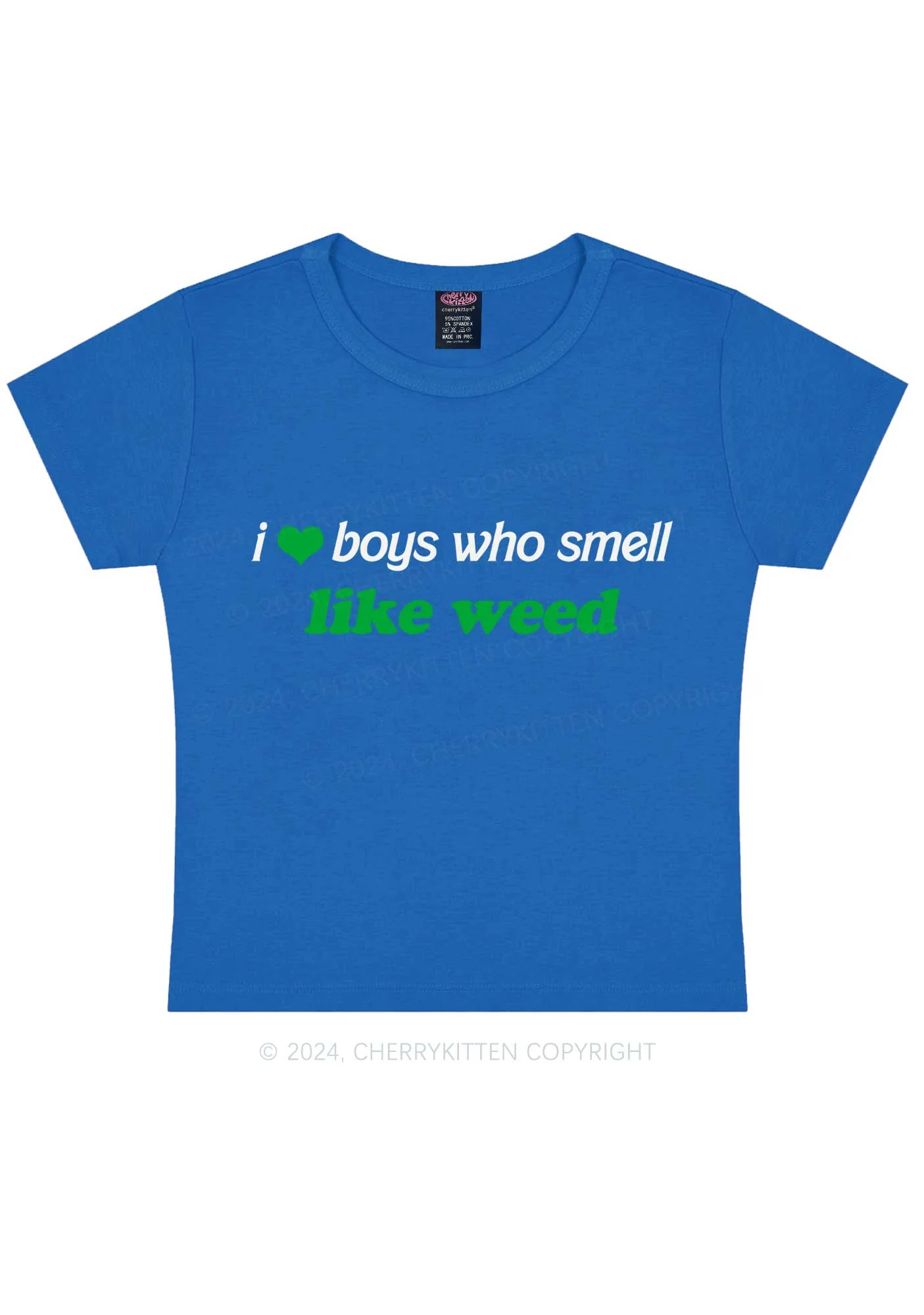 Boys Smell Like Wxxd Y2K Baby Tee Cherrykitten - Image 11