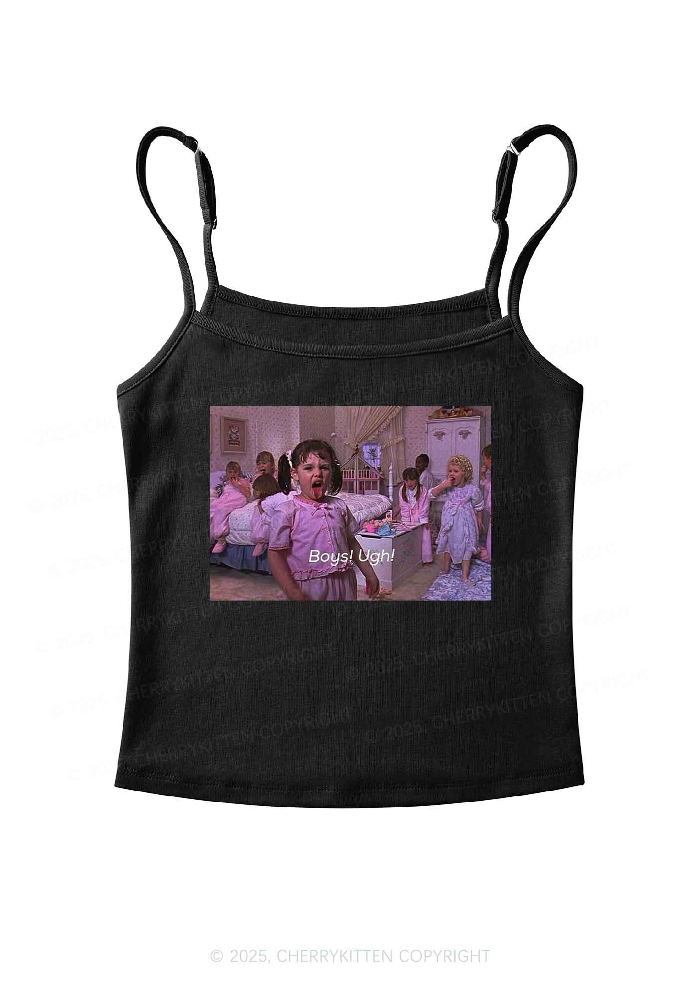 Boys Ugh Y2K Spaghetti Strap Cami Cherrykitten - Image 3