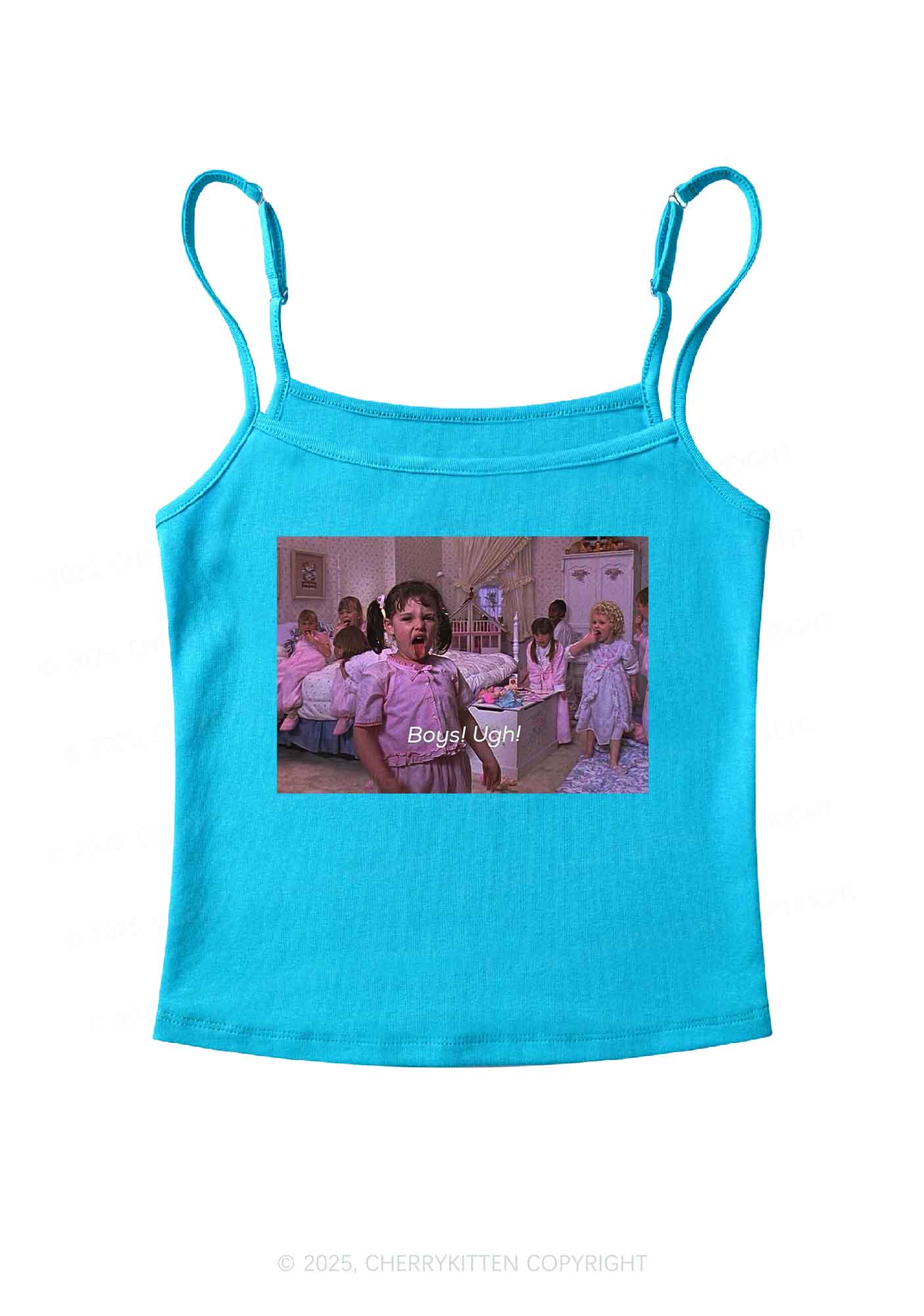 Boys Ugh Y2K Spaghetti Strap Cami Cherrykitten - Image 4