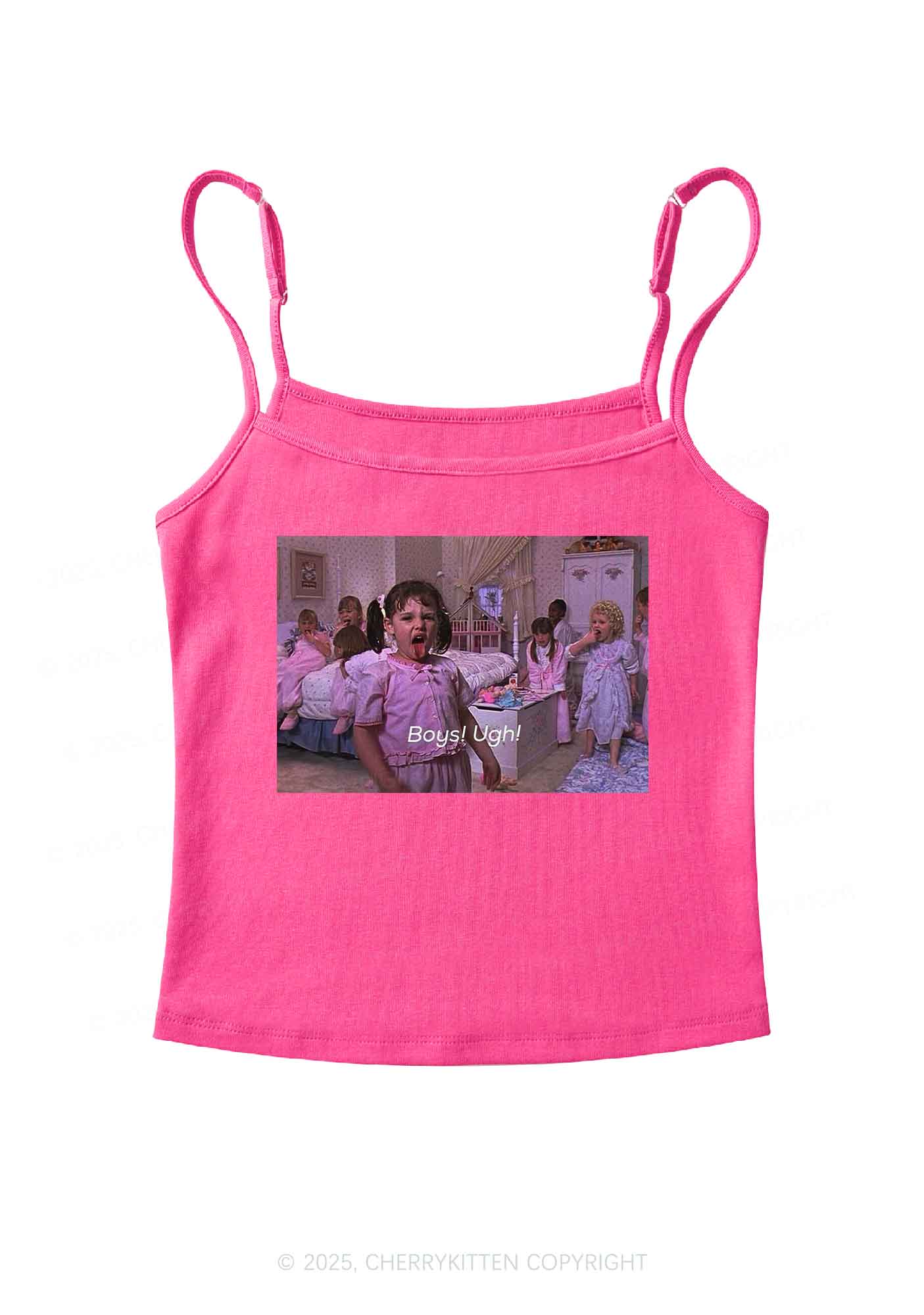 Boys Ugh Y2K Spaghetti Strap Cami Cherrykitten - Image 5