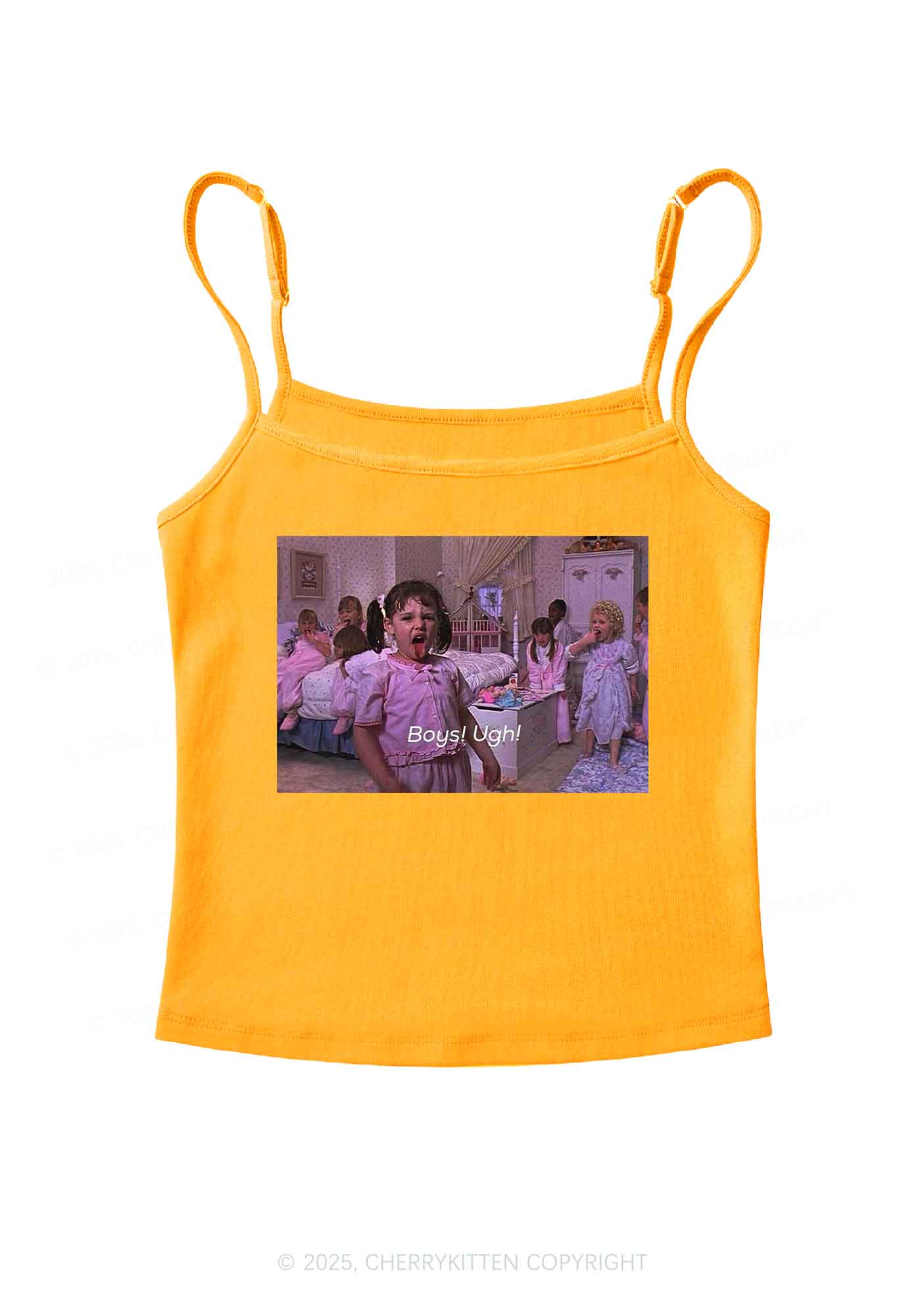 Boys Ugh Y2K Spaghetti Strap Cami Cherrykitten - Image 6