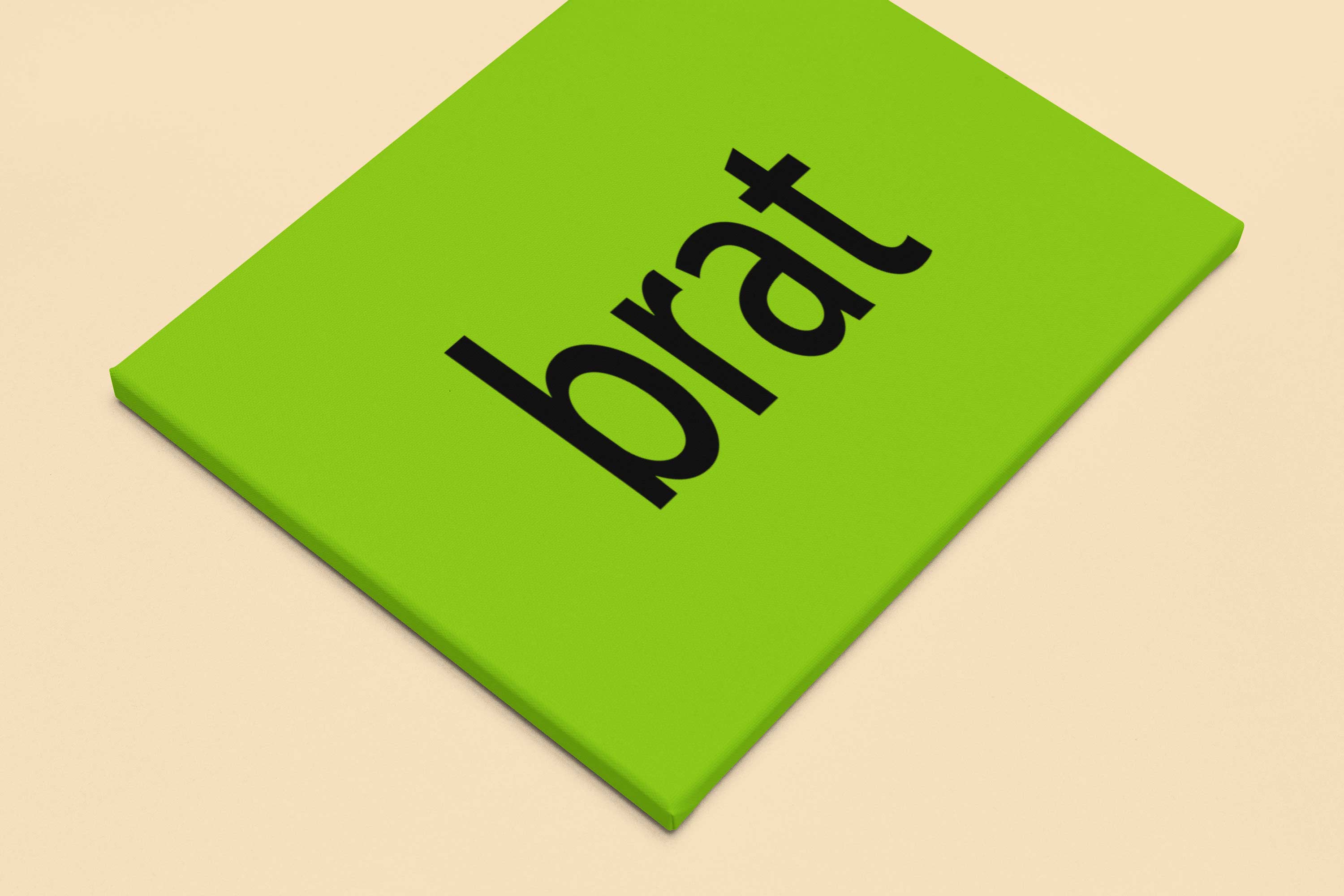 Brat Summer Y2K Canvas Wall Art Cherrykitten - Image 3