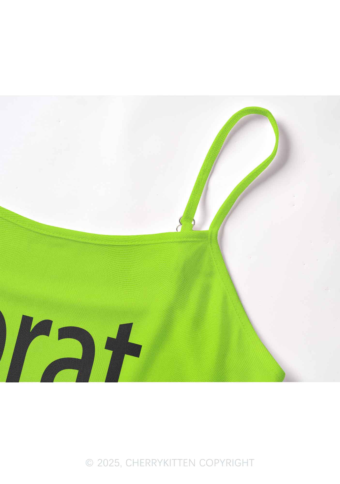 Brat Summer Y2K Mesh Cami Tank Cherrykitten - Image 3