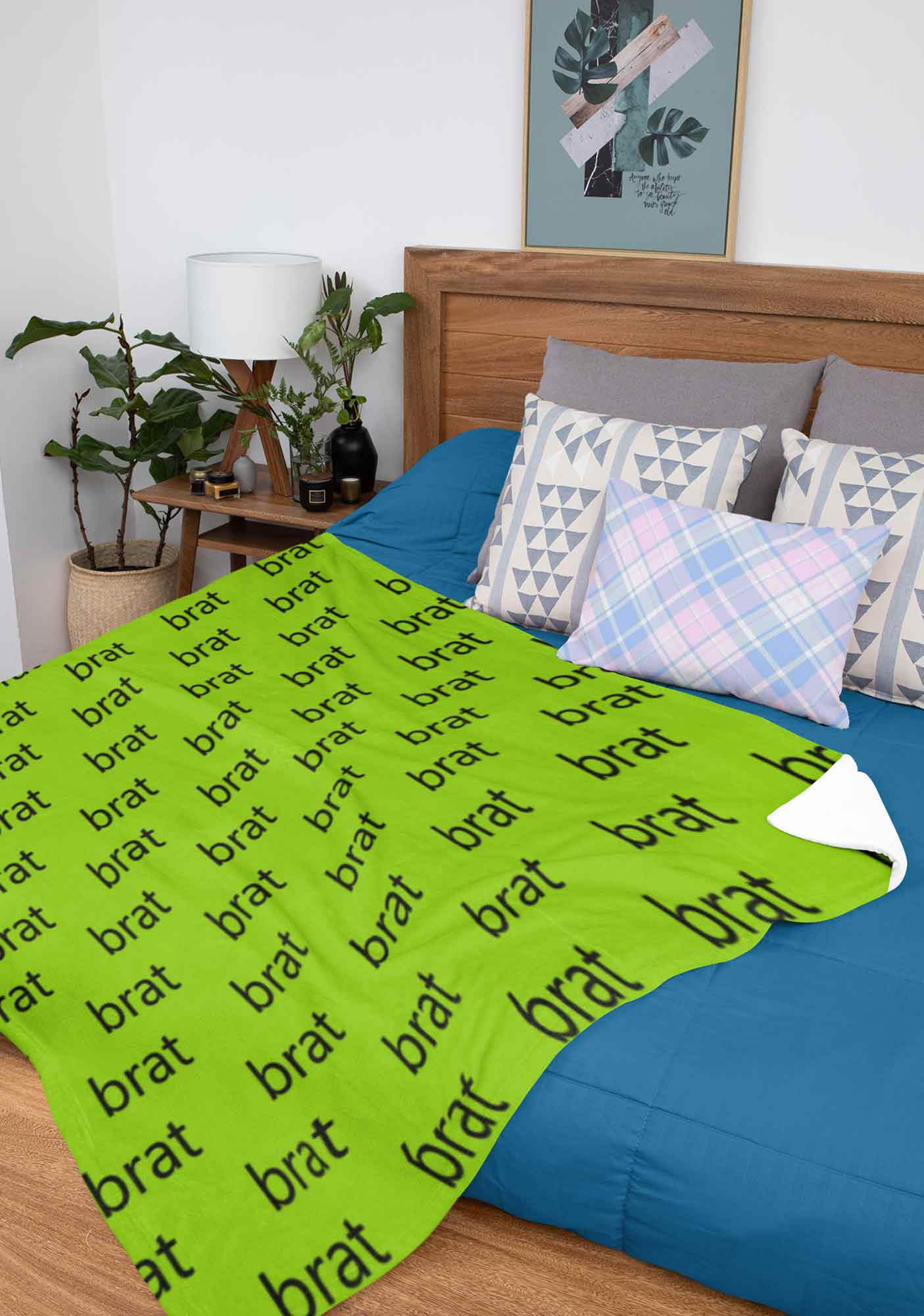 Brat Summer Y2K Plush Blanket Cherrykitten - Image 5
