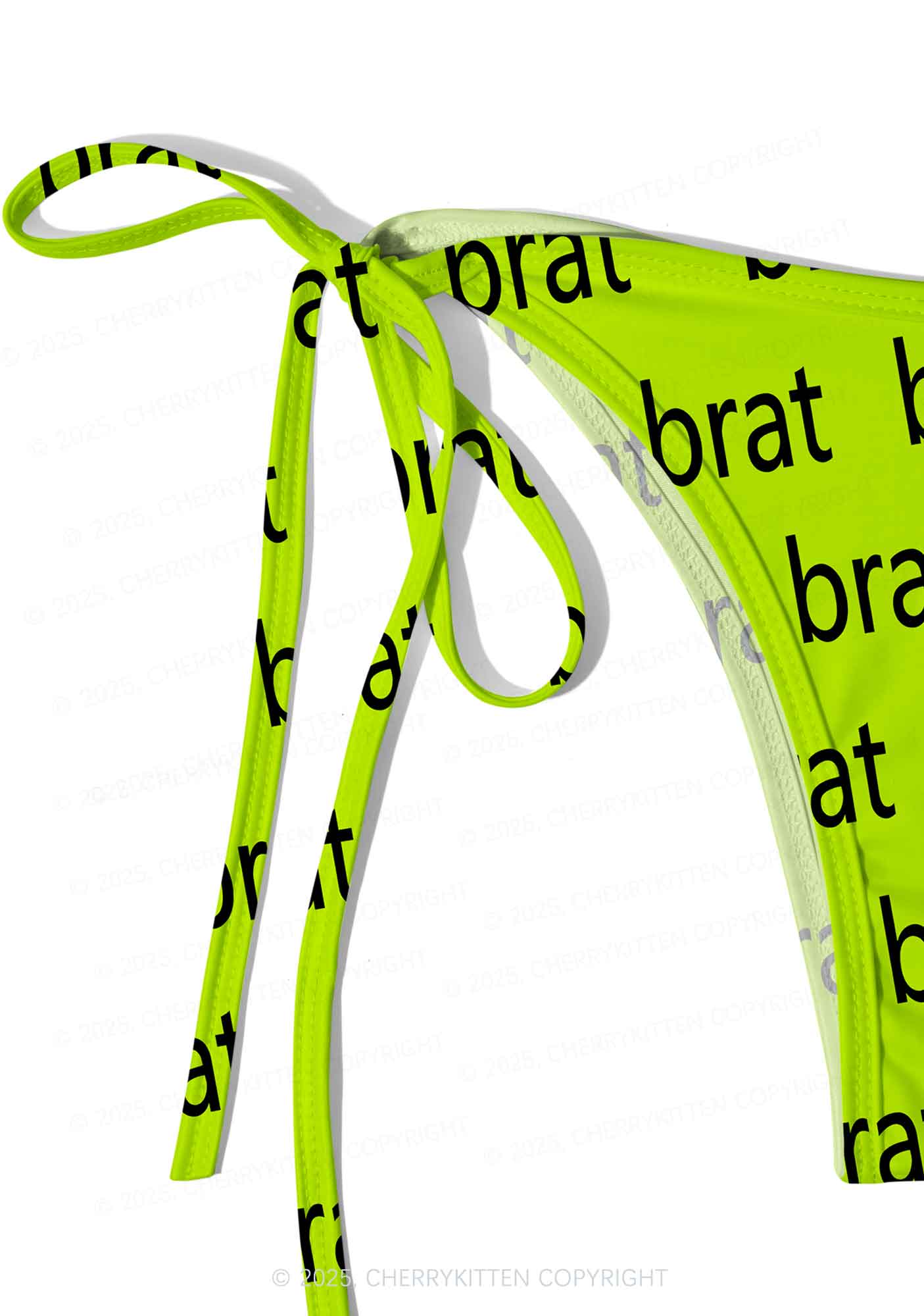 Brat Summer Y2K Print Bikini Set Cherrykitten - Image 7
