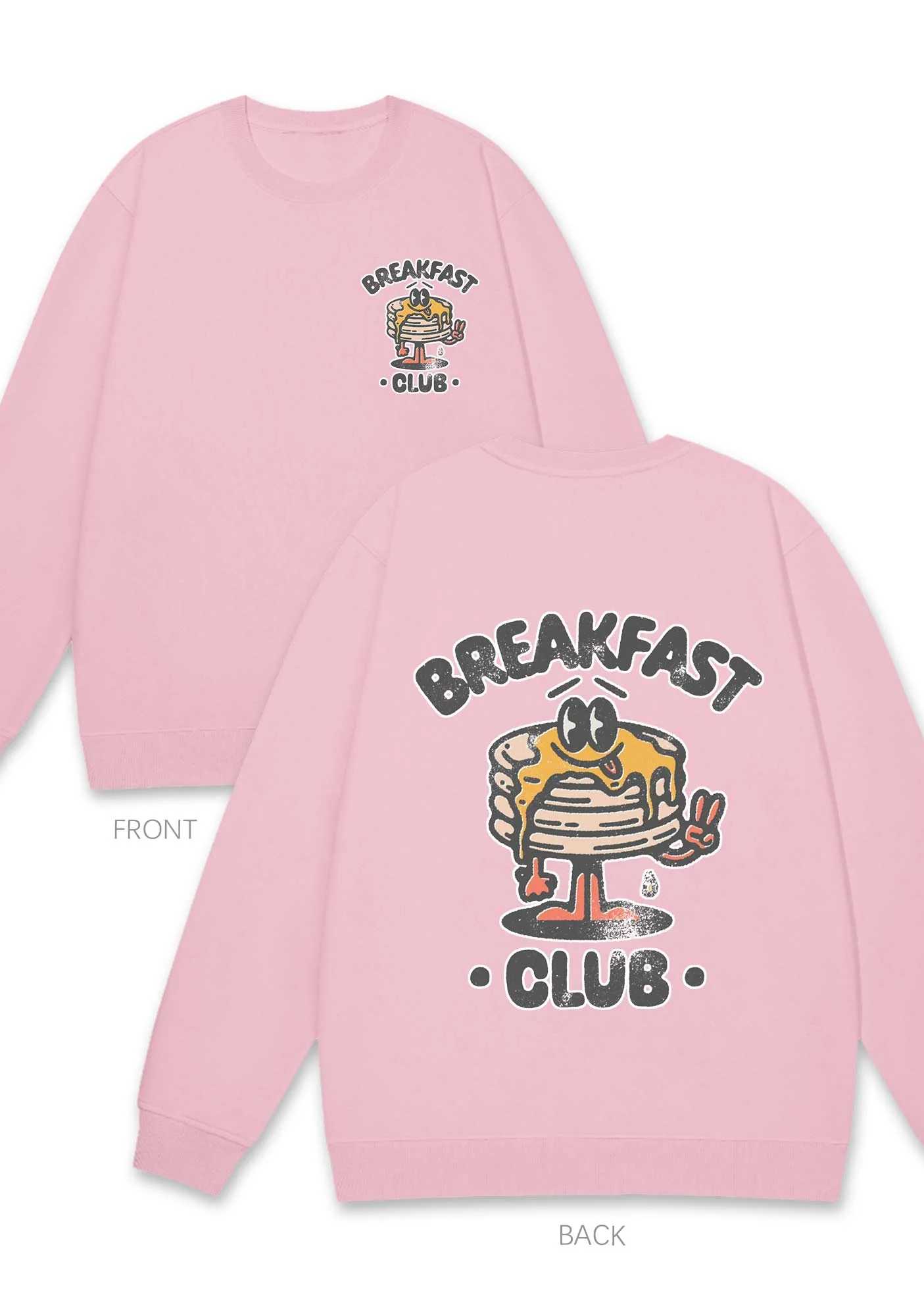 Breakfast Club Two Sides Y2K Sweatshirt - Image 5