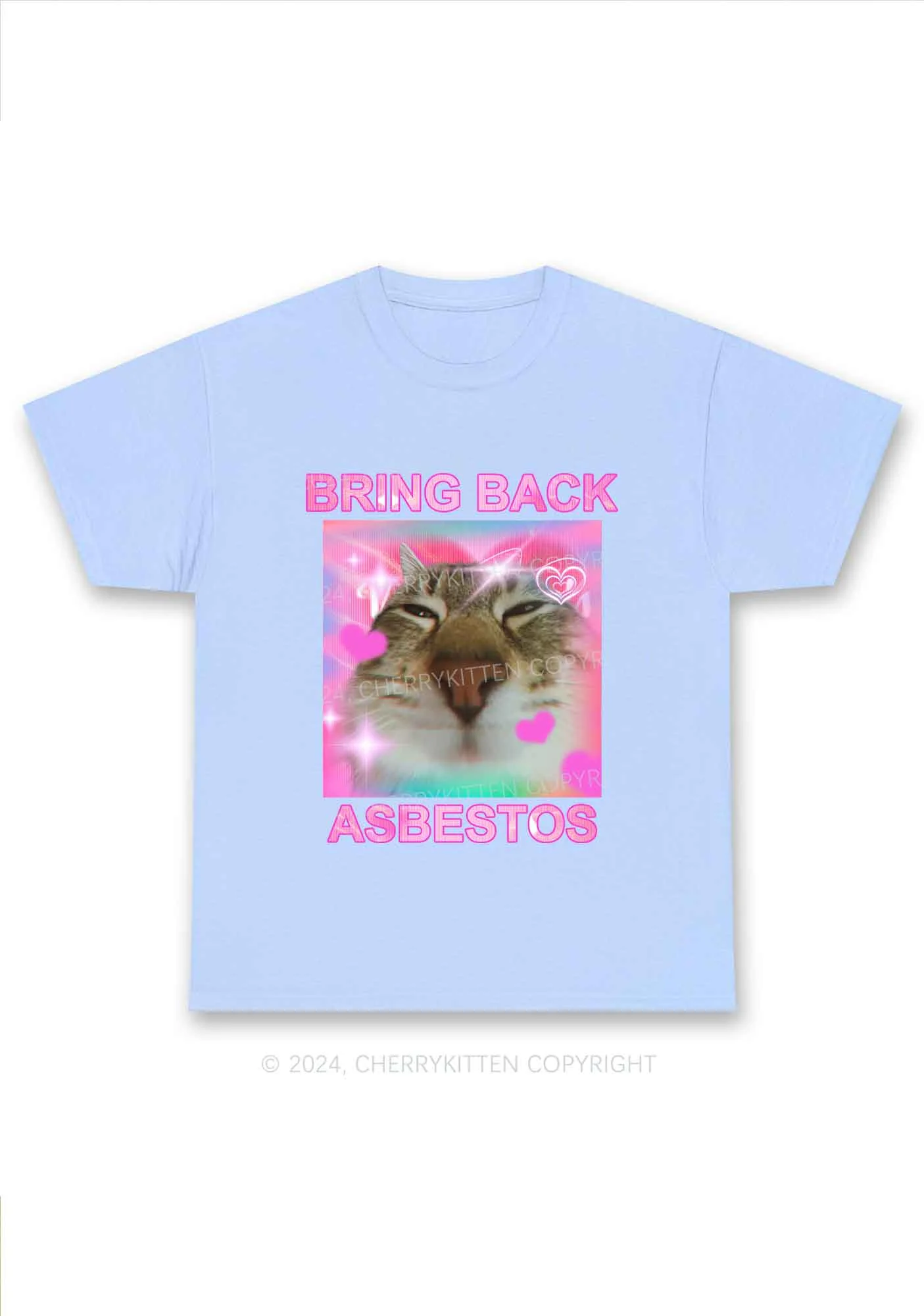 Bring Back Asbestos Y2K Chunky Shirt Cherrykitten - Image 8