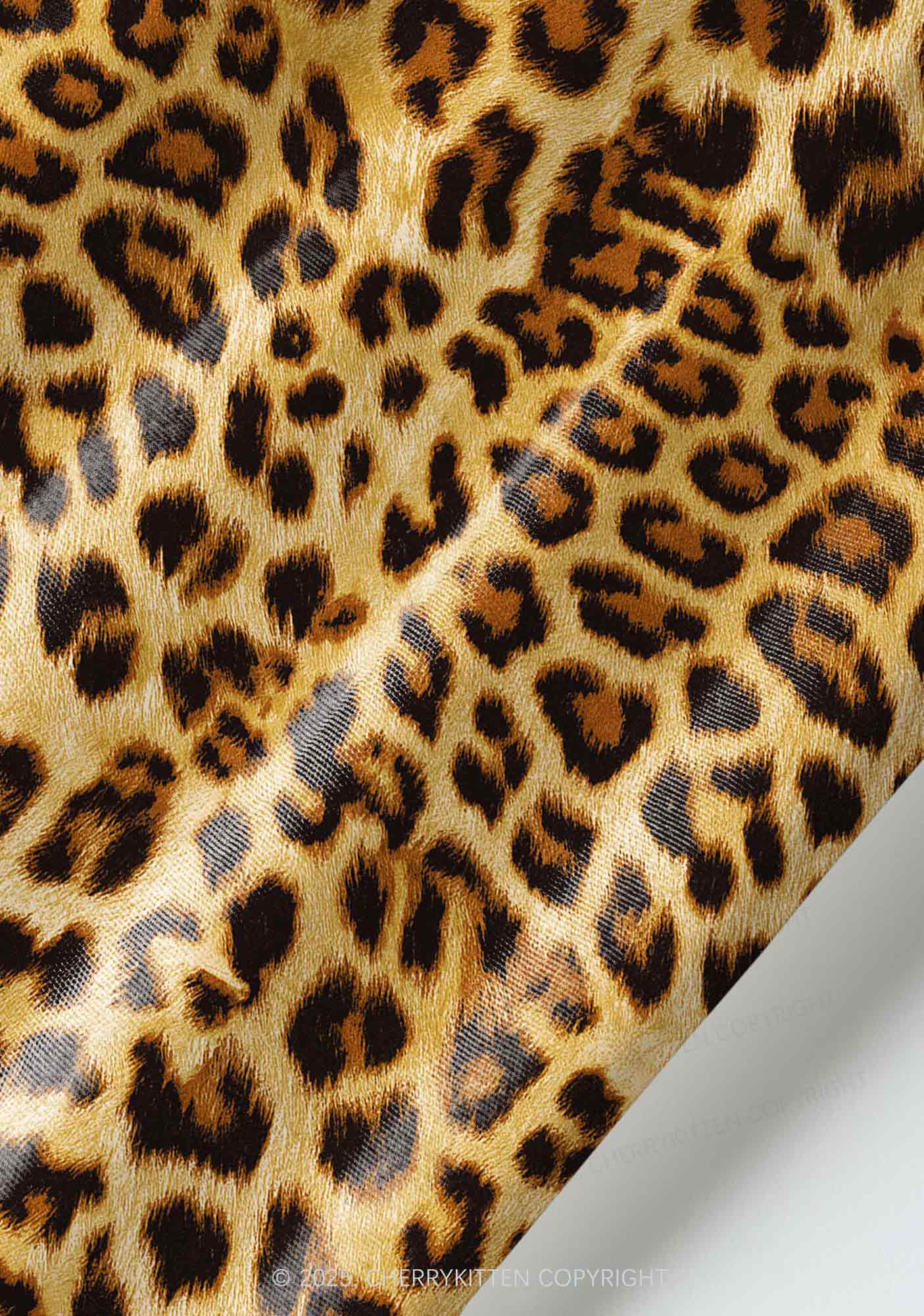 Brown Leopard Y2K Pet Shirts Cherrykitten - Image 5