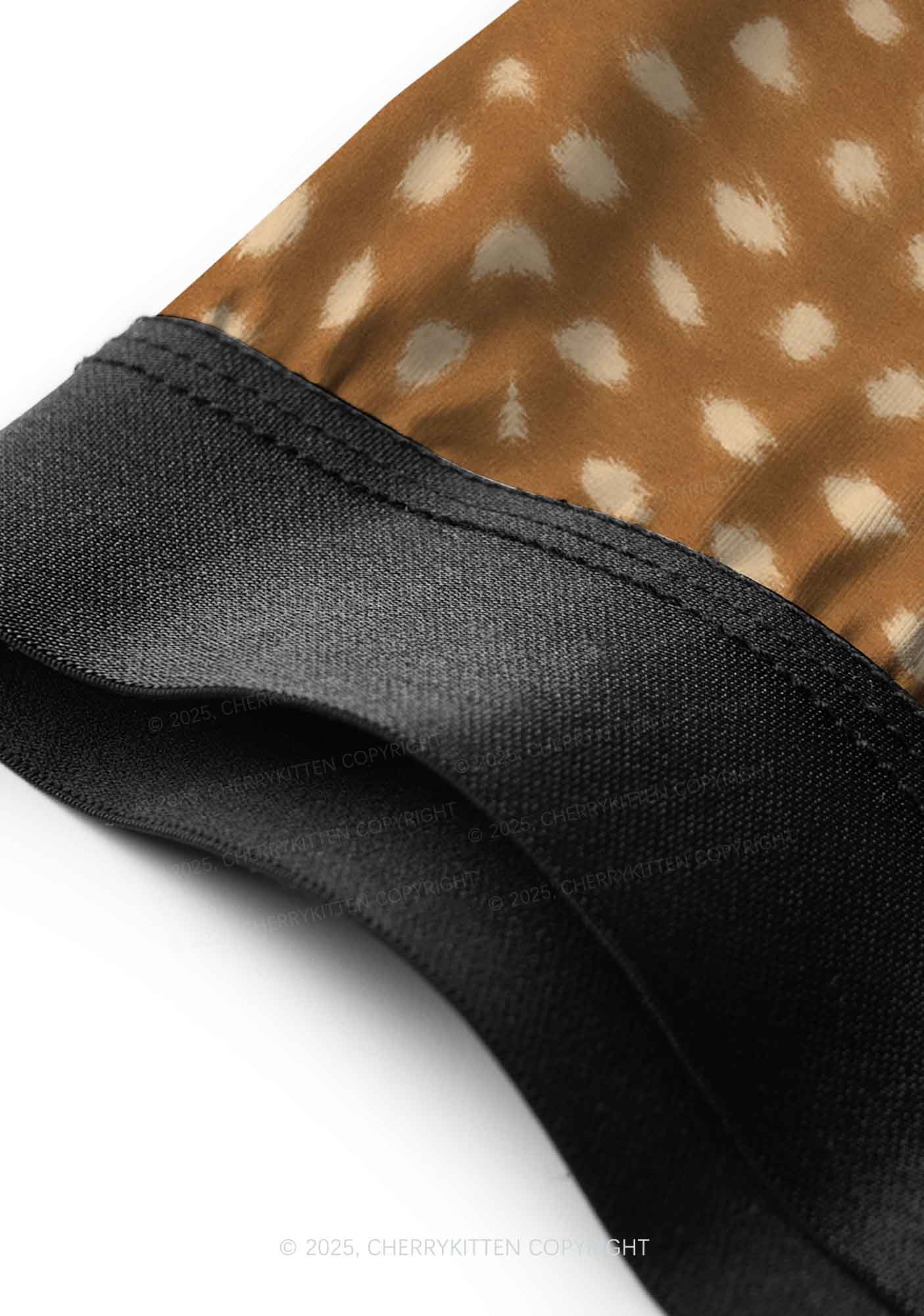 Brown Speckle Y2K Print Men Boxer Briefs Cherrykitten - Image 5
