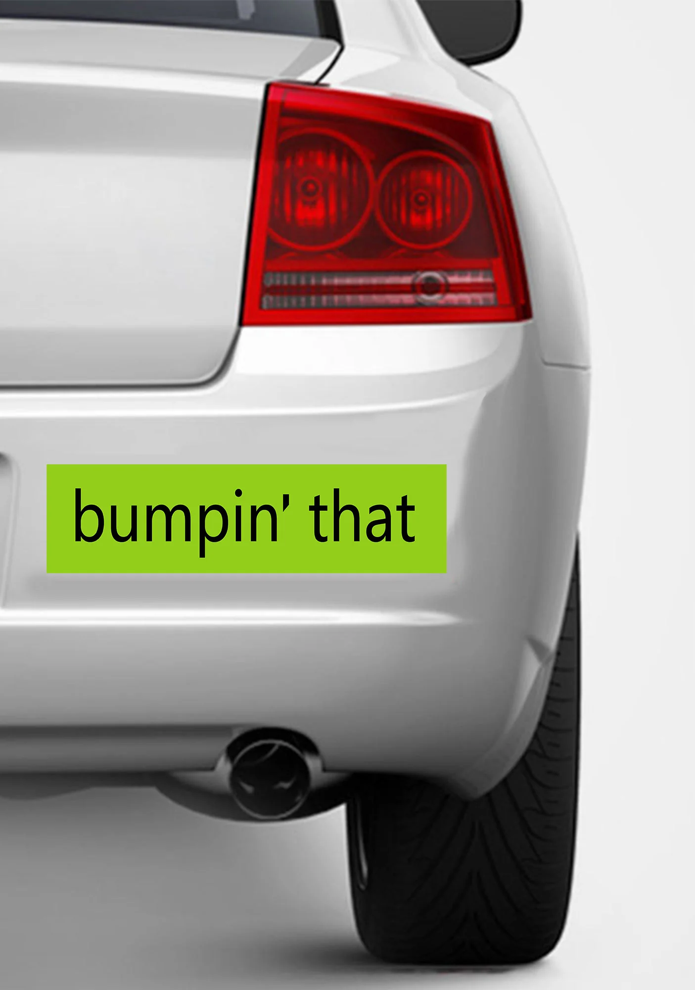 Bumpin' That Y2K Car Bumper Magnet Cherrykitten - Image 2