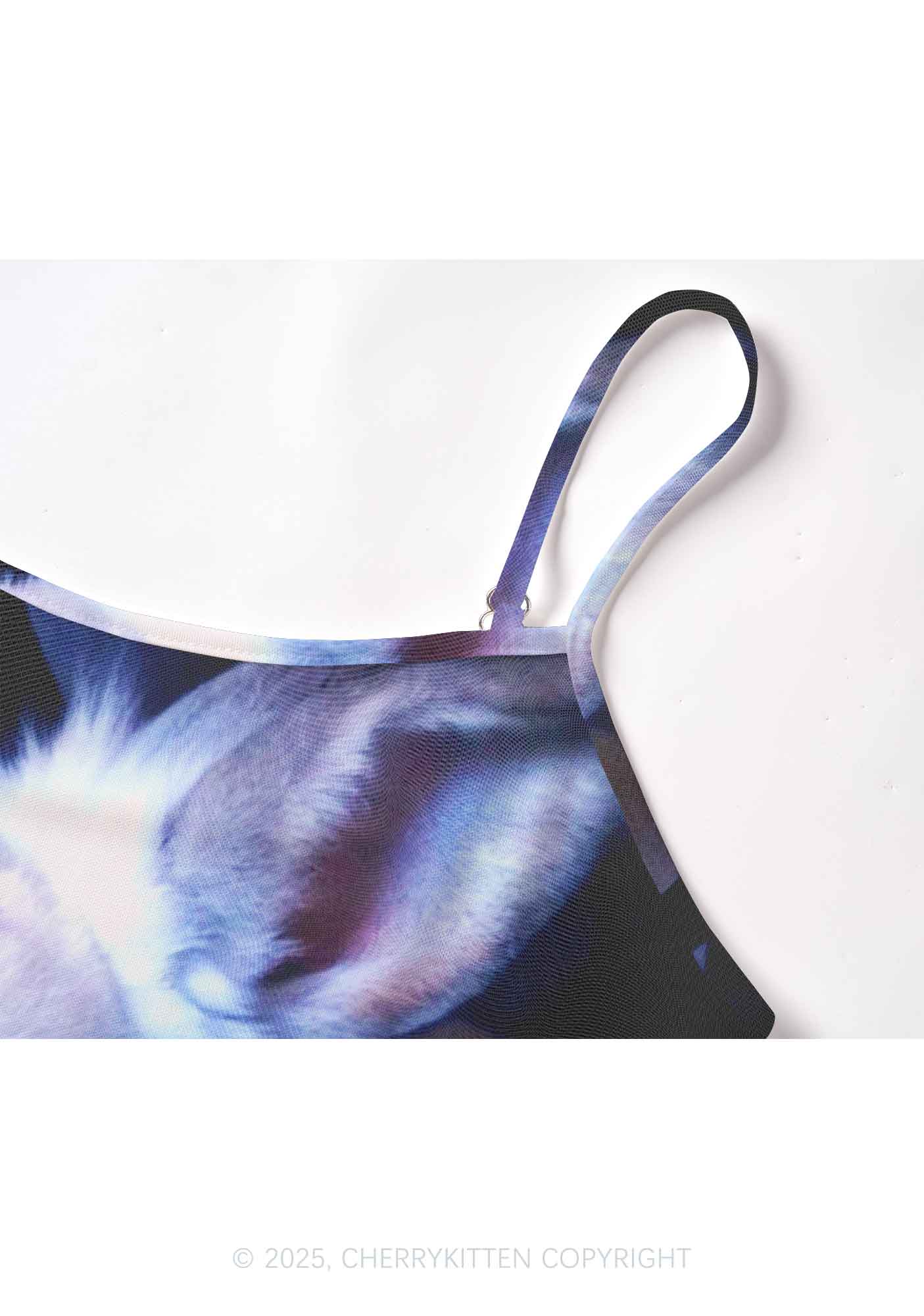 Bunny Doctor Y2K Mesh Cami Tank Cherrykitten - Image 5