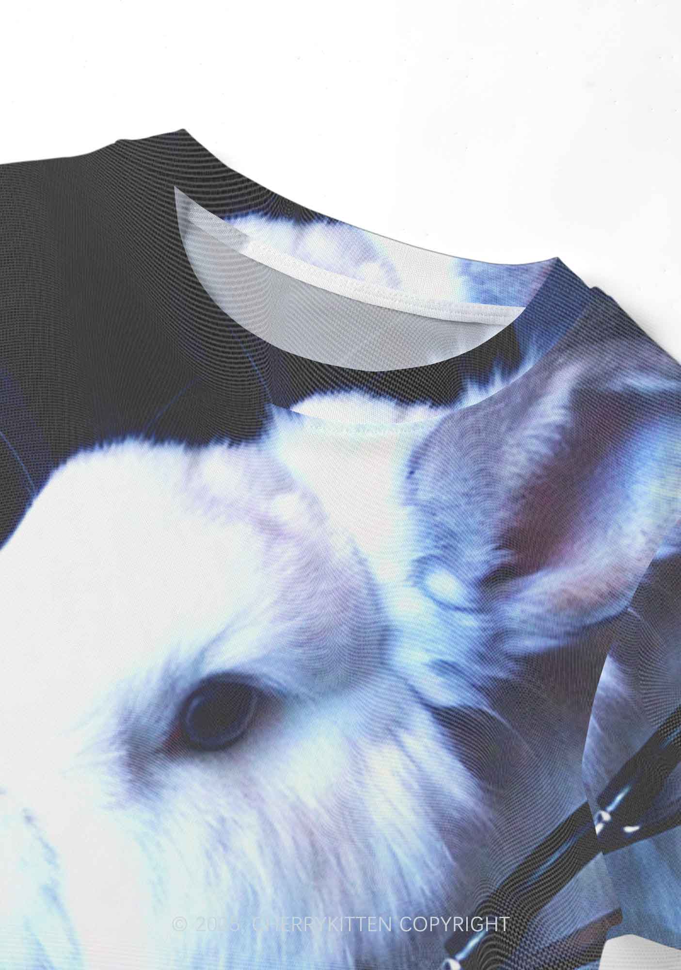 Bunny Doctor Y2K Mesh Crop Top Cherrykitten - Image 3