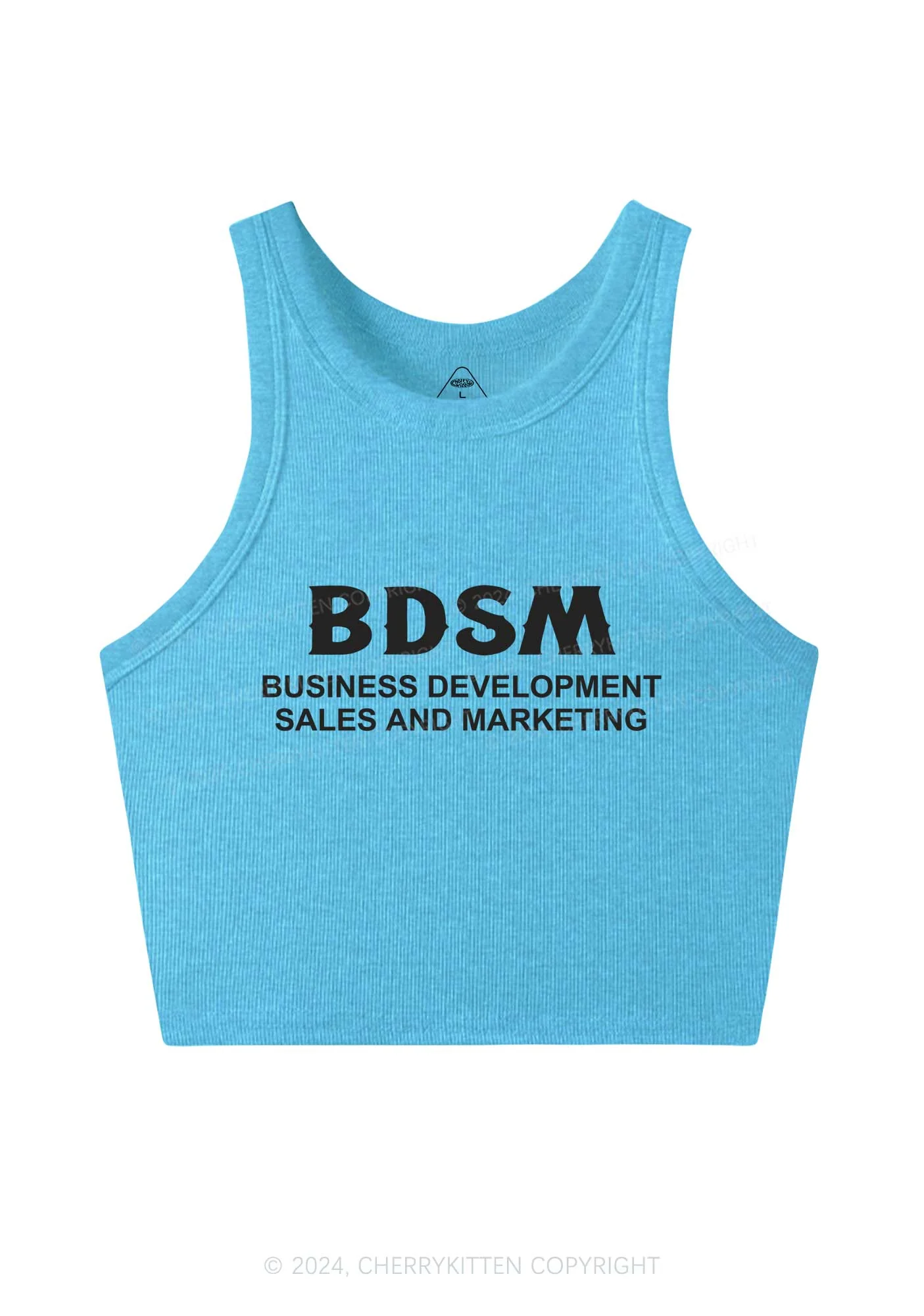 Business Development Y2K Crop Tank Top Cherrykitten - Image 5