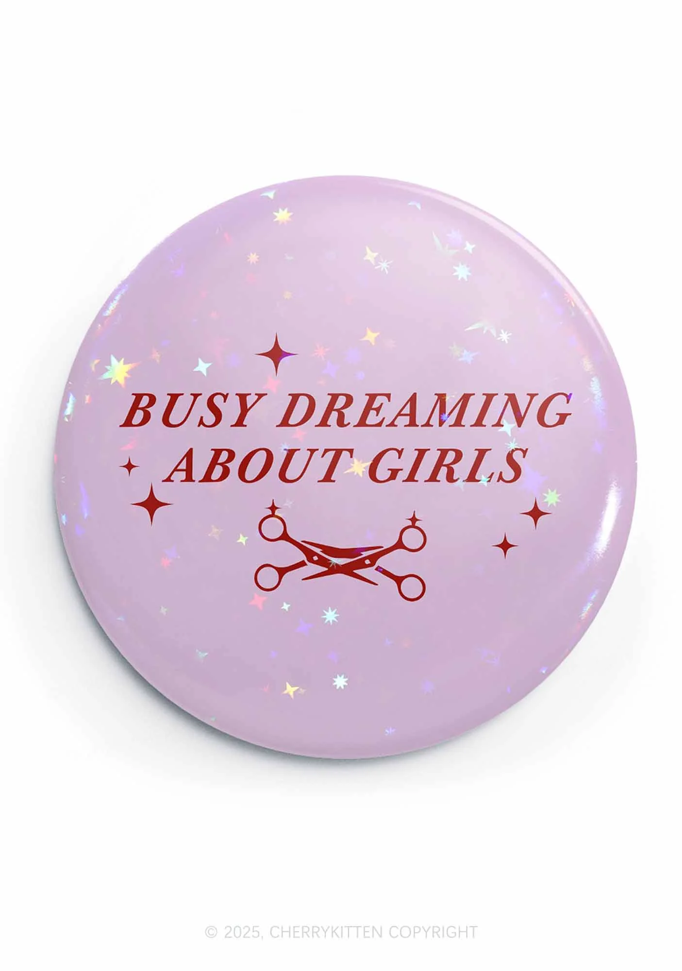 Busy Dreaming About Girls Pride 1Pc Y2K Pin Badge Cherrykitten - Image 3