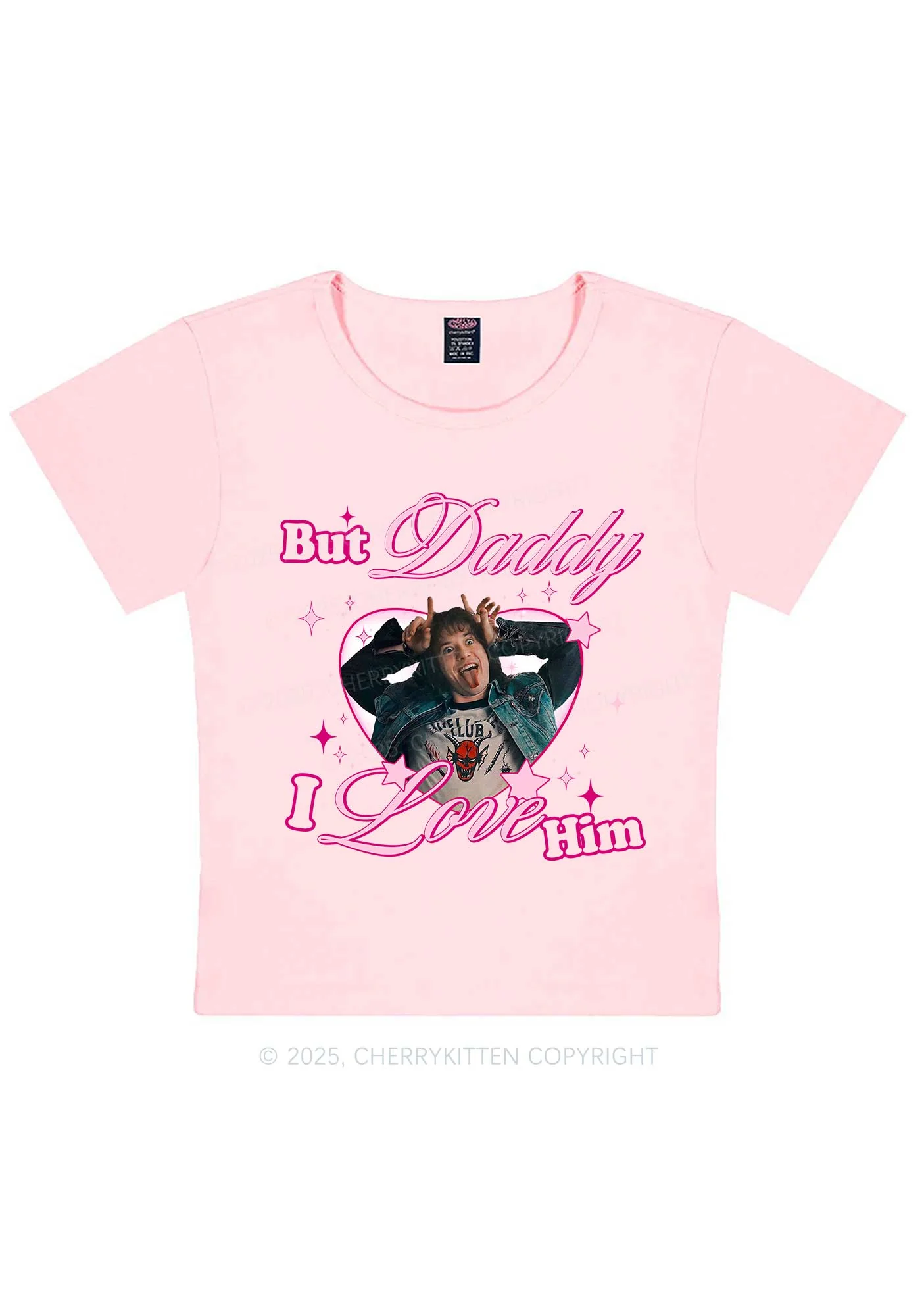 But Daddy I Love EM Y2K Baby Tee Cherrykitten - Image 10