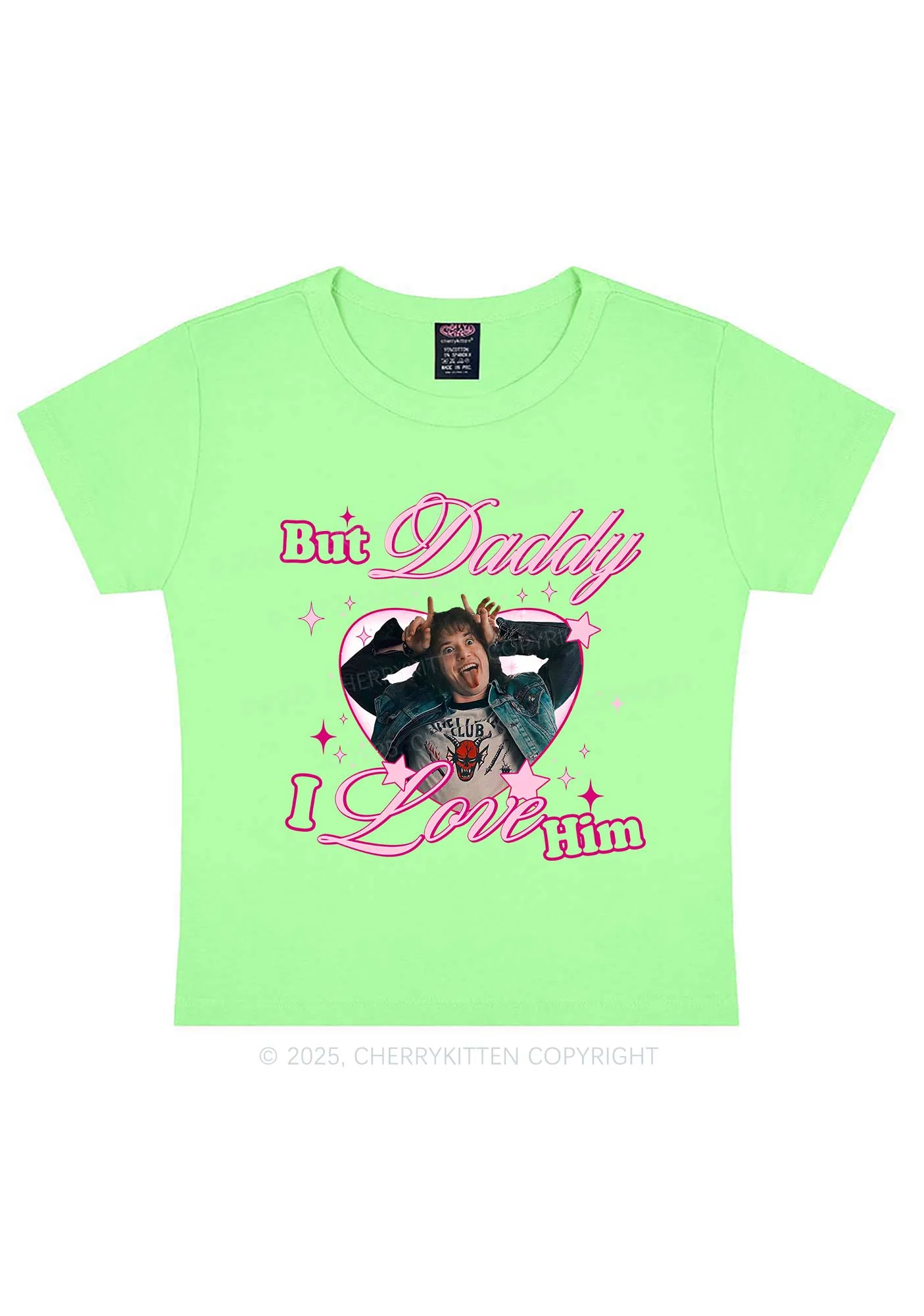 But Daddy I Love EM Y2K Baby Tee Cherrykitten - Image 12
