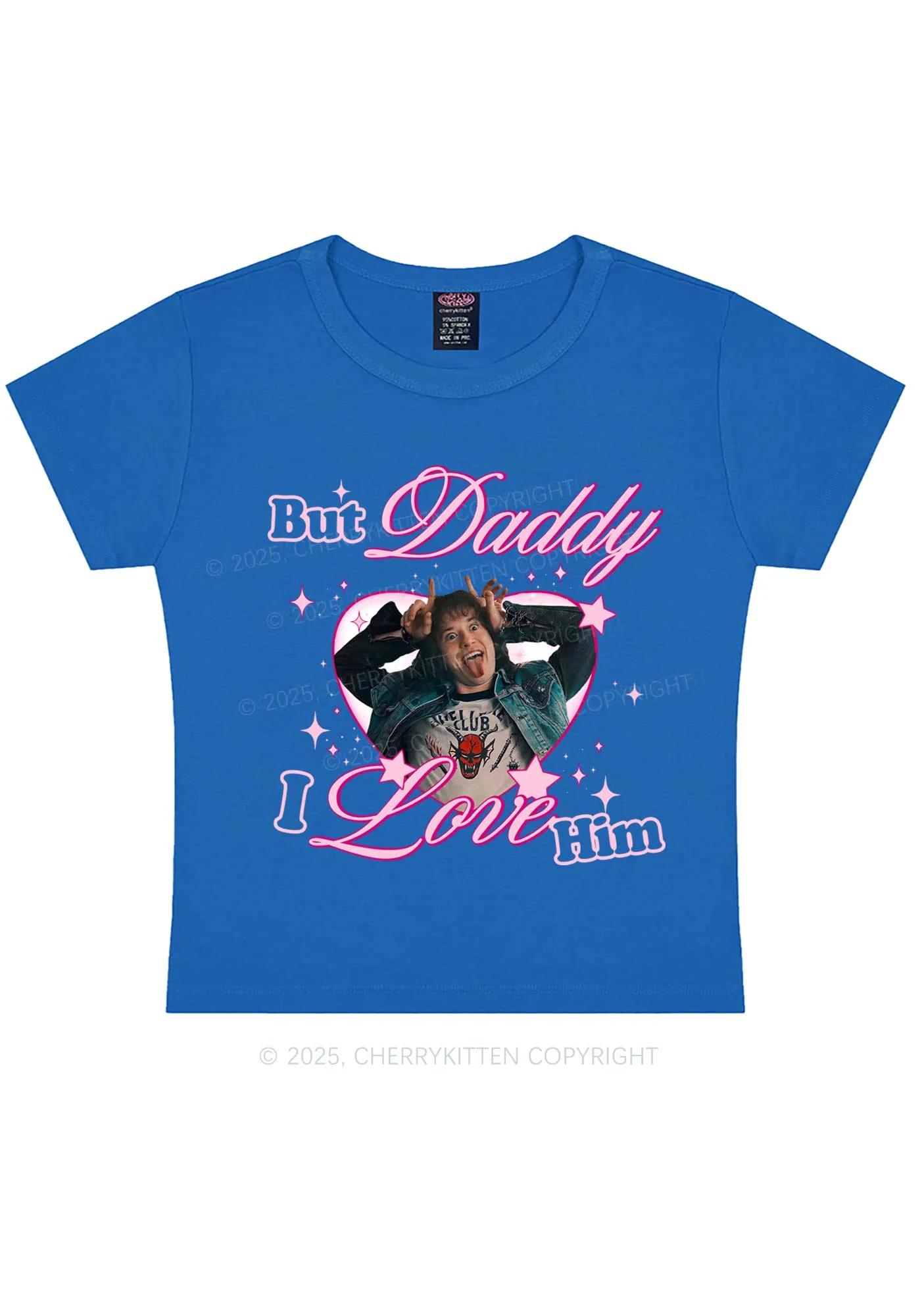 But Daddy I Love EM Y2K Baby Tee Cherrykitten - Image 8