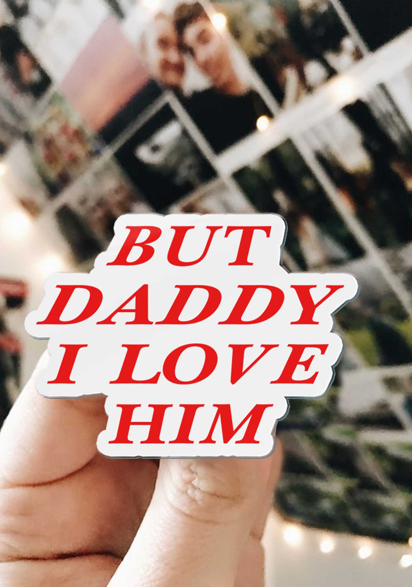 But Daddy I Love Him 1Pc Y2K Pin Cherrykitten - Image 3