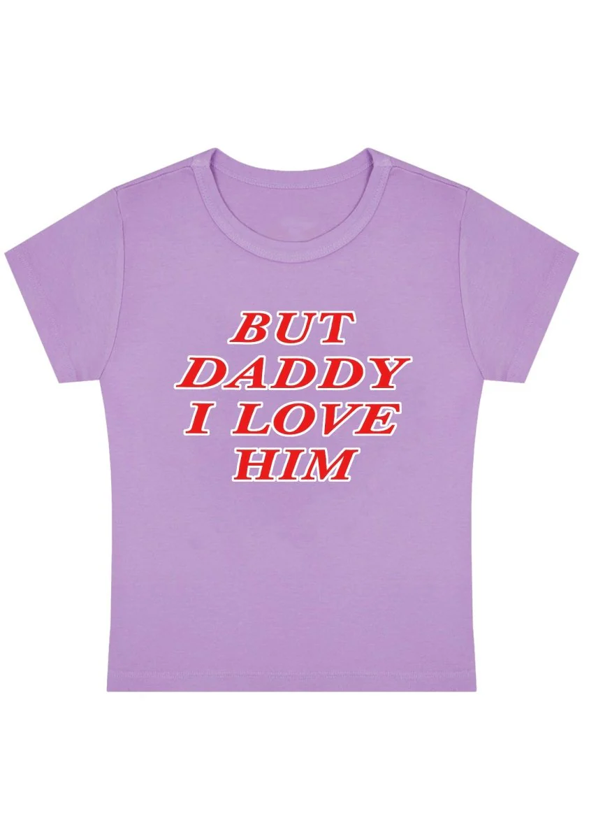 But Daddy I Love Him Y2K Baby Tee - Image 5